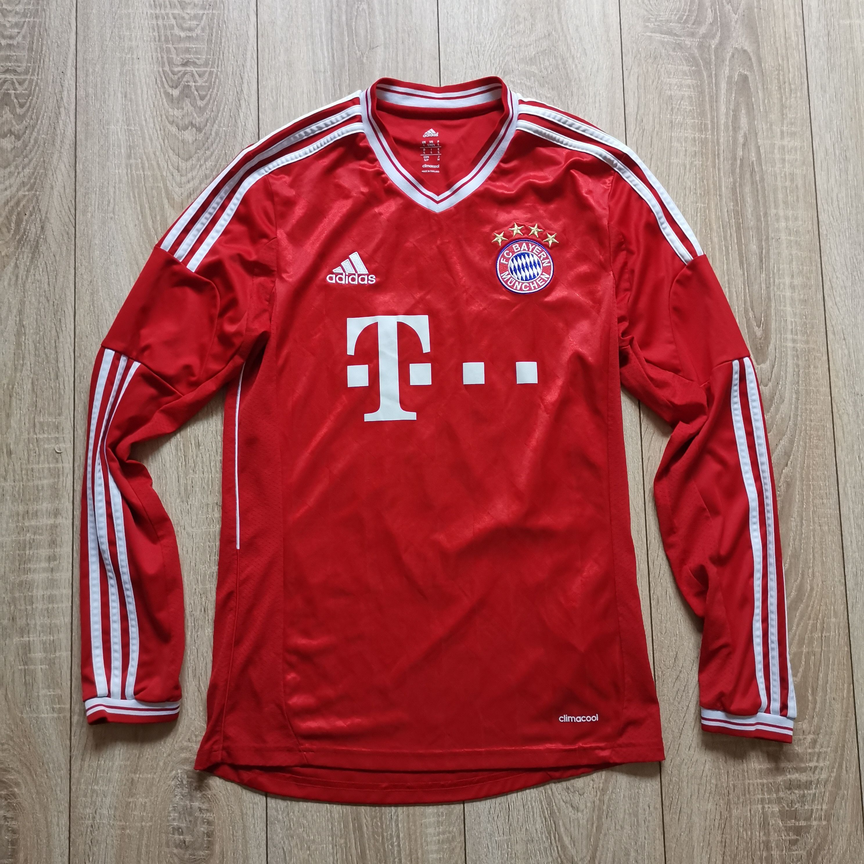 Adidas Adidas Bayern 2013 2014 #19 Mario Gotze home longsleeve Size US S / EU 44-46 / 1 - 2 Thumbnail