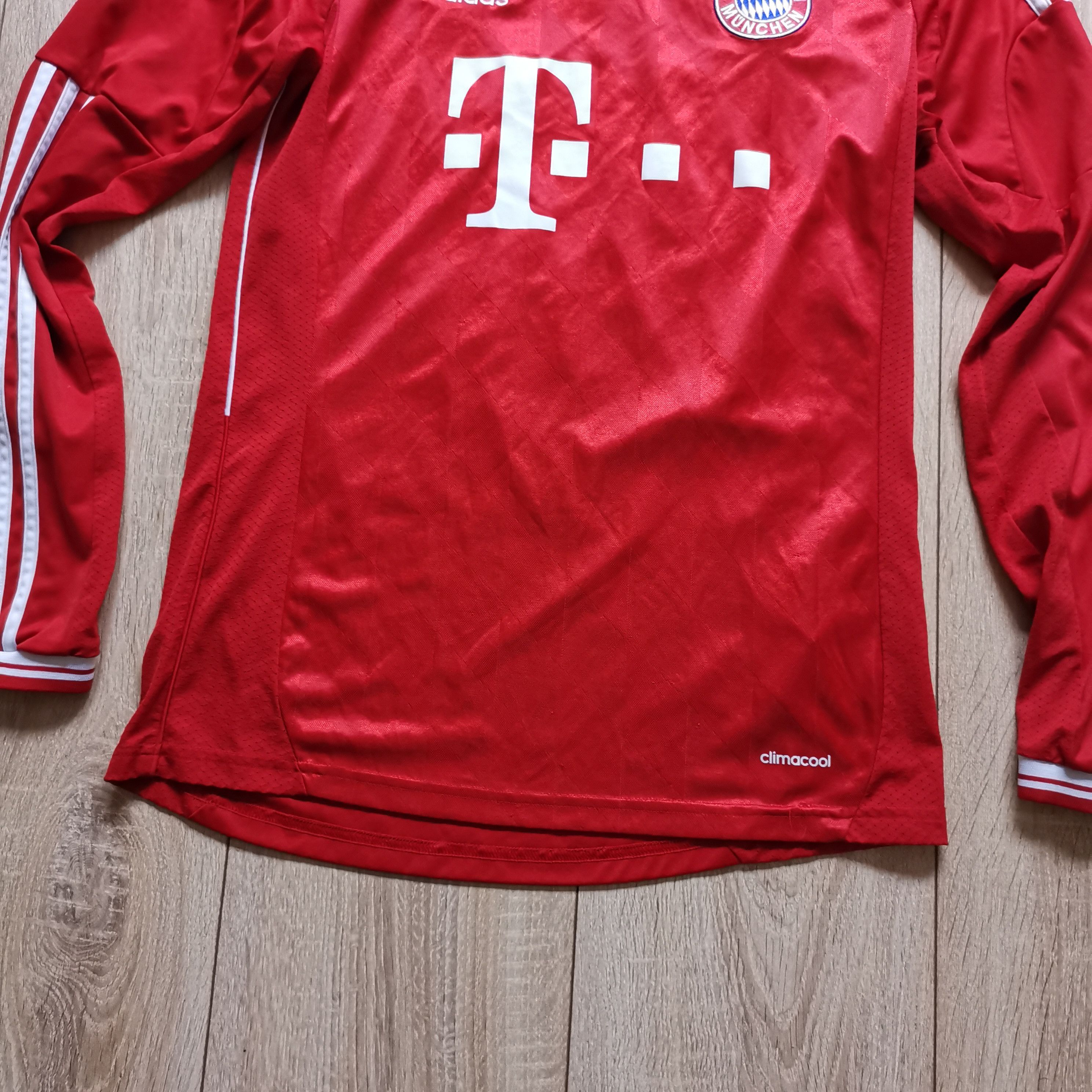 Adidas Adidas Bayern 2013 2014 #19 Mario Gotze home longsleeve Size US S / EU 44-46 / 1 - 5 Thumbnail