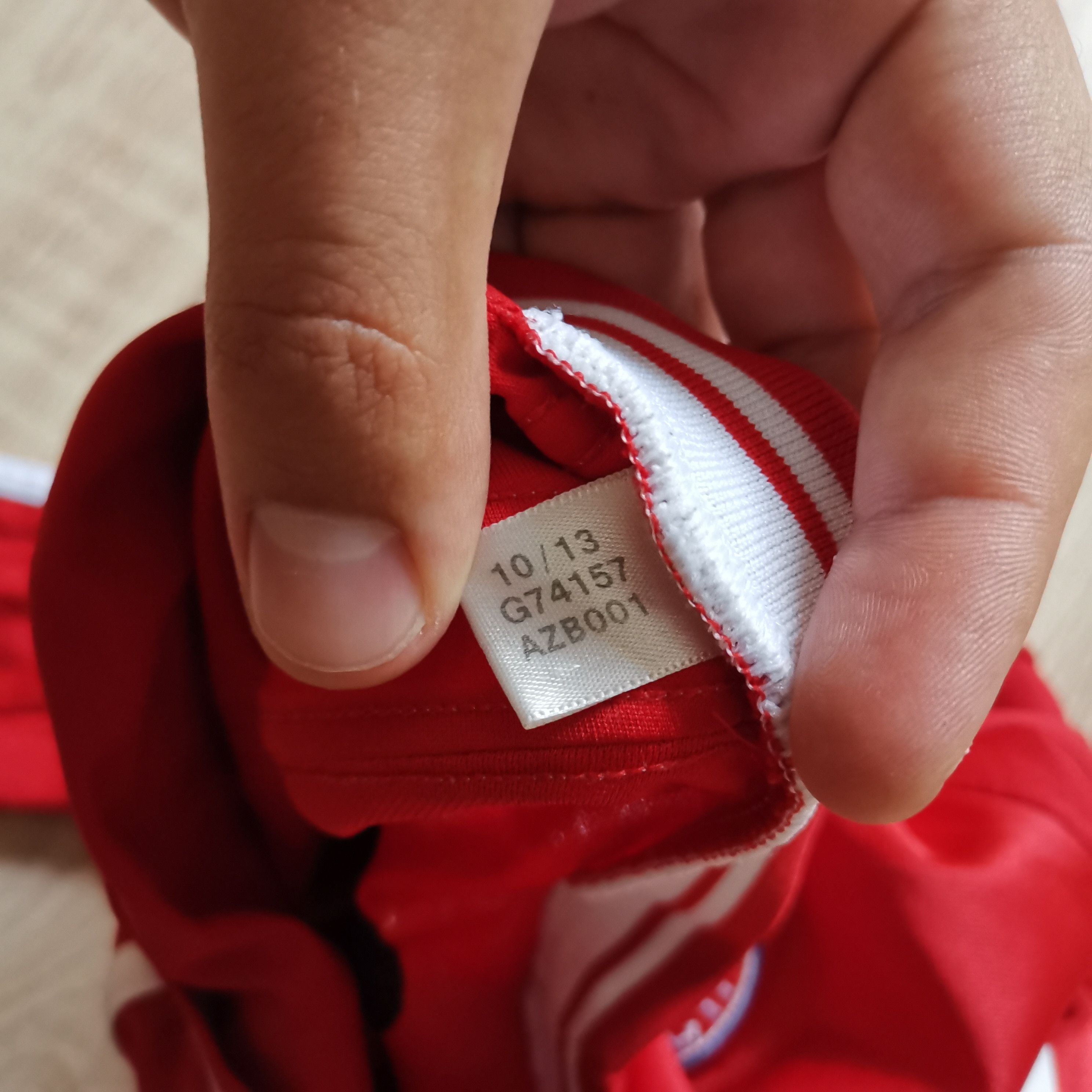 Adidas Adidas Bayern 2013 2014 #19 Mario Gotze home longsleeve Size US S / EU 44-46 / 1 - 3 Thumbnail