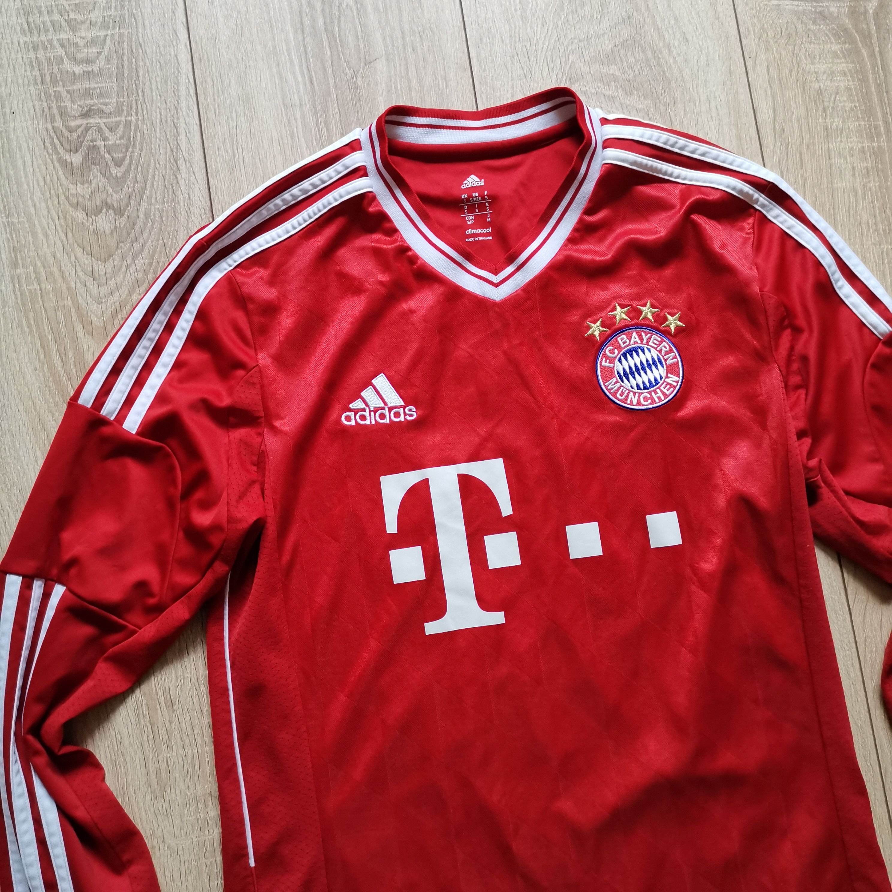 Adidas Adidas Bayern 2013 2014 #19 Mario Gotze home longsleeve Size US S / EU 44-46 / 1 - 1 Thumbnail
