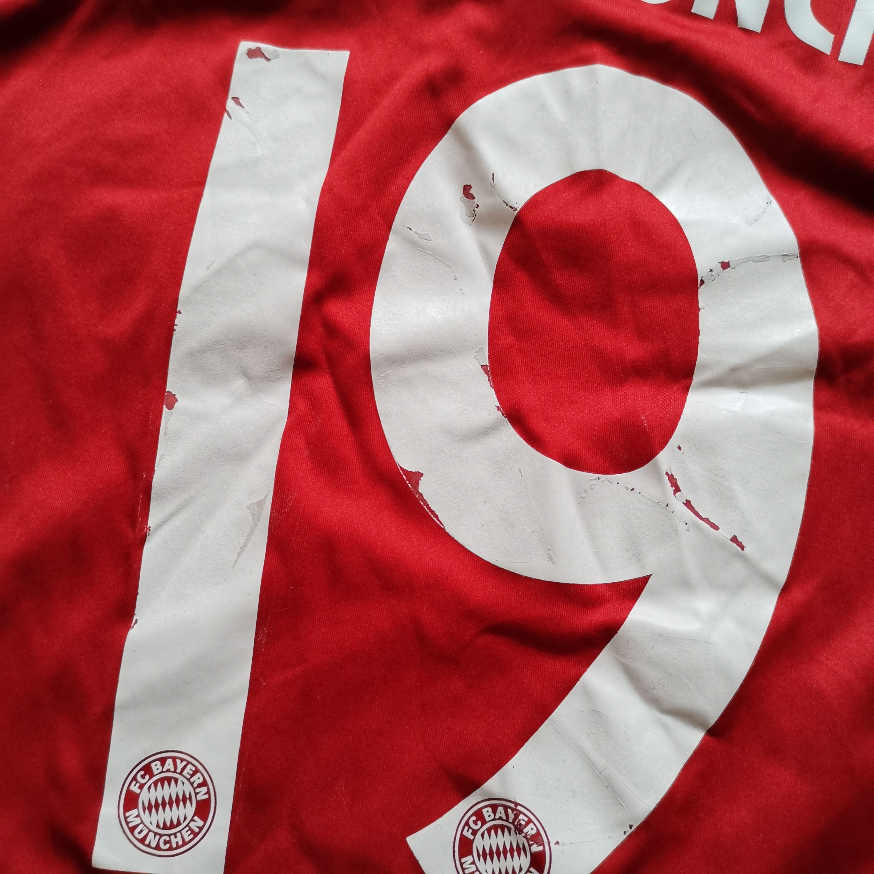 Adidas Adidas Bayern 2013 2014 #19 Mario Gotze home longsleeve Size US S / EU 44-46 / 1 - 7 Thumbnail