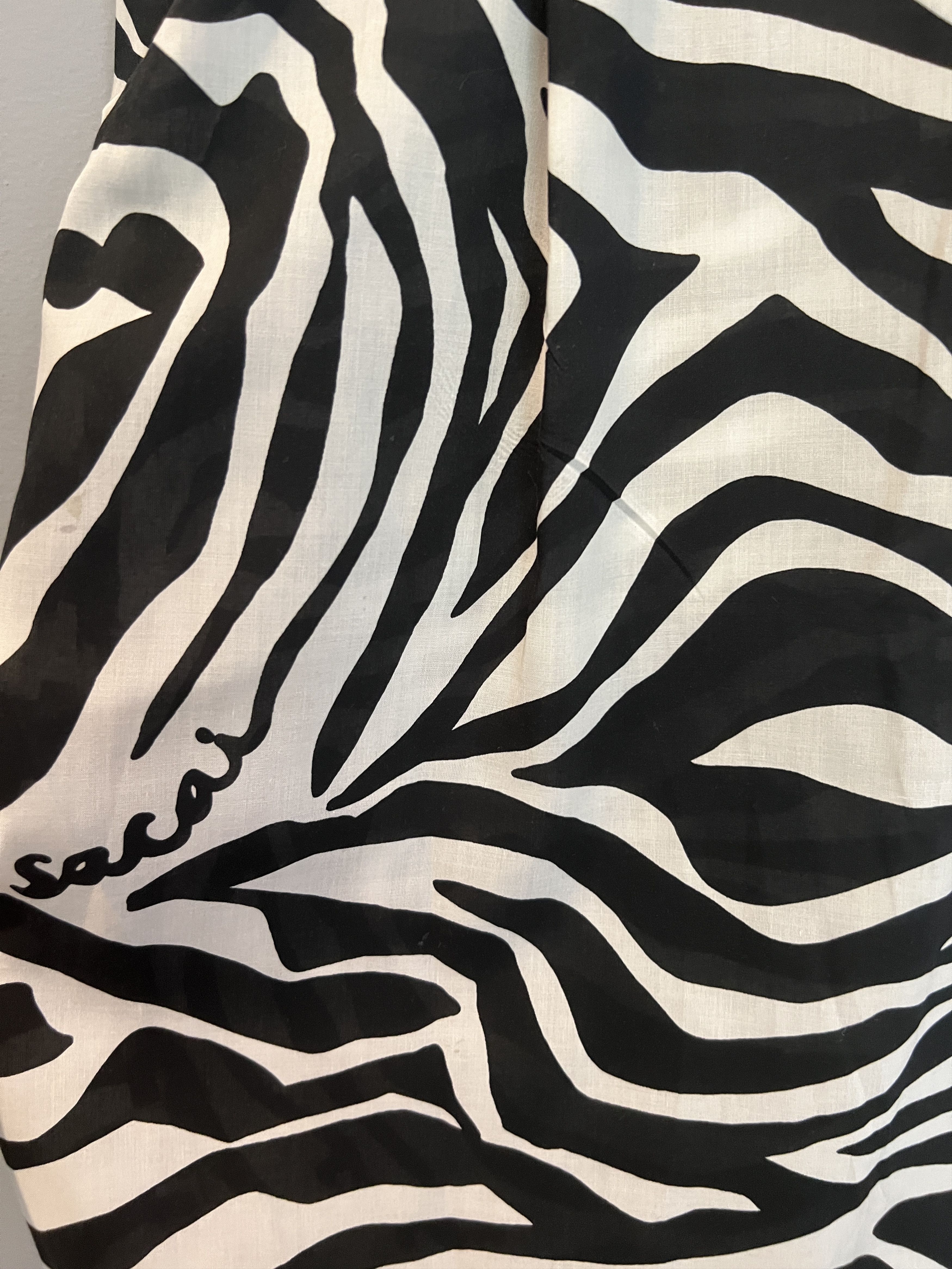 Sacai BNWT Sacai Zebra Printed Shirt (Size 1) Size US S / EU 44-46 / 1 - 6 Thumbnail