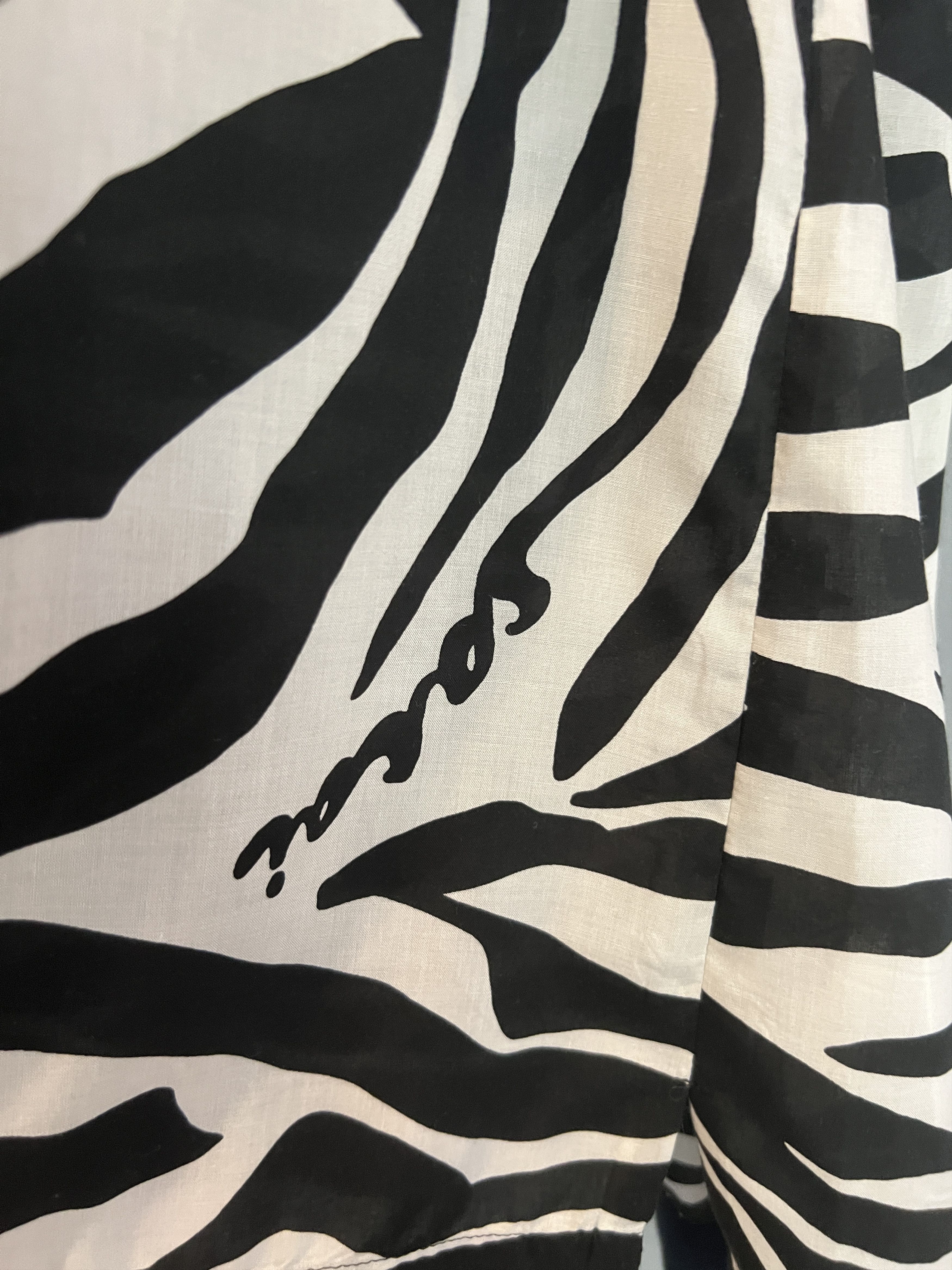 Sacai BNWT Sacai Zebra Printed Shirt (Size 1) Size US S / EU 44-46 / 1 - 7 Thumbnail