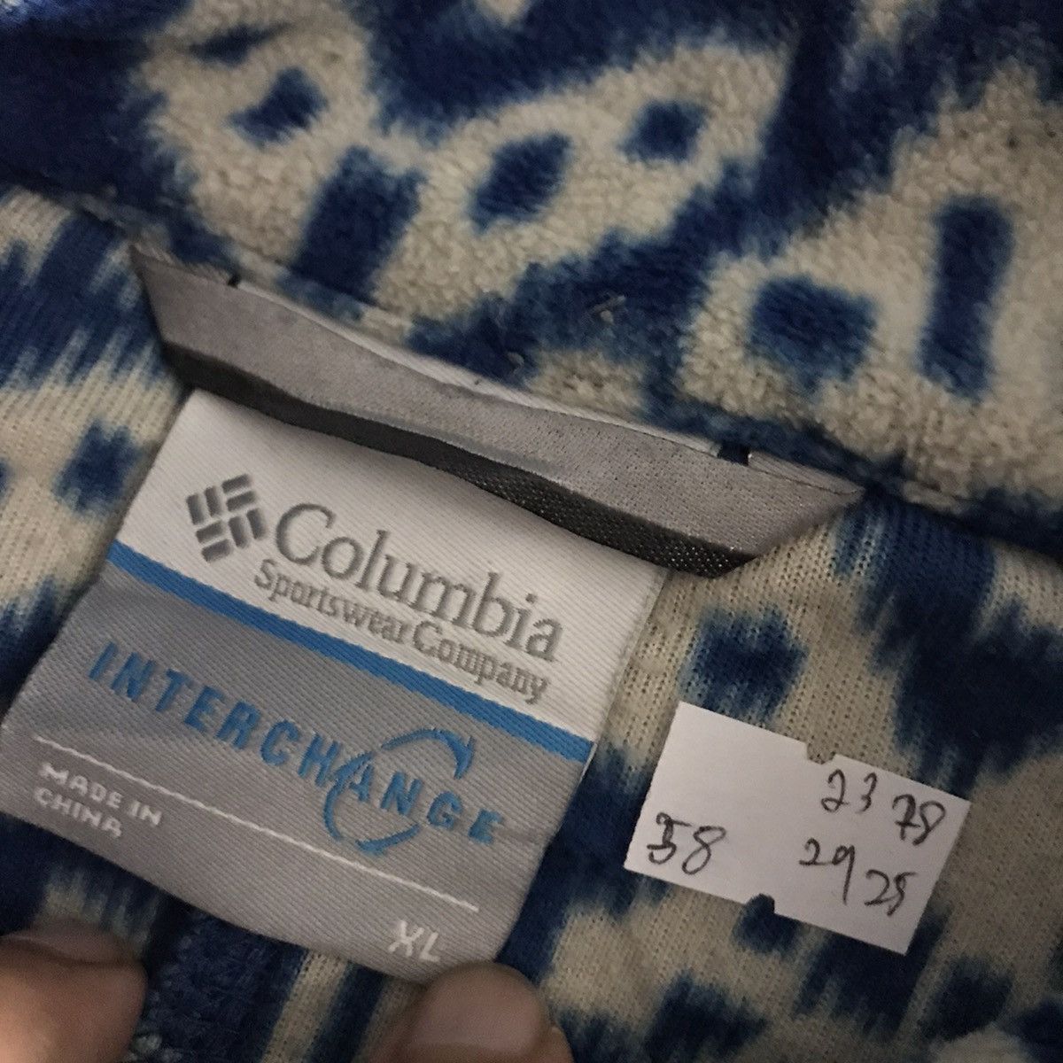 Columbia × Vintage Columbia Navajo fleece jacket Size US XL / EU 56 / 4 - 8 Thumbnail
