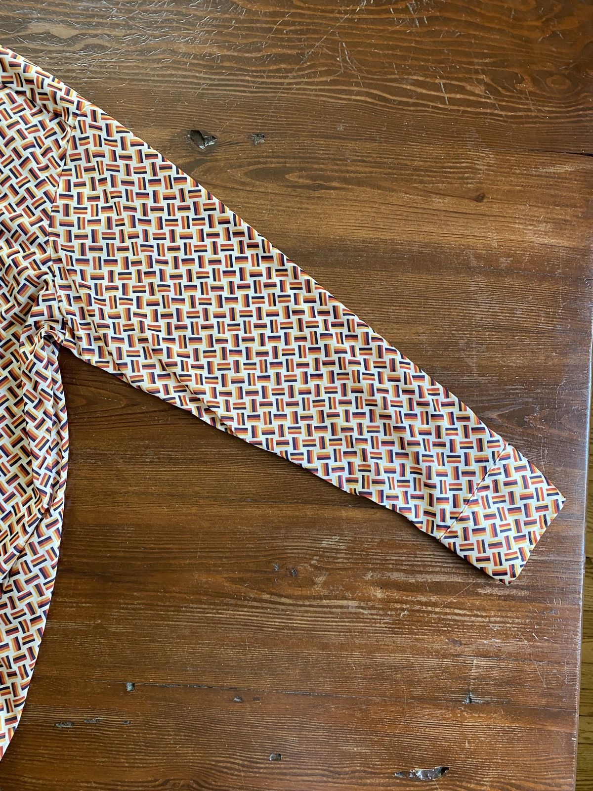 Retrofit Vintage 70’s Kmart Polyester Long Sleeve Button Up Size US L / EU 52-54 / 3 - 10 Thumbnail