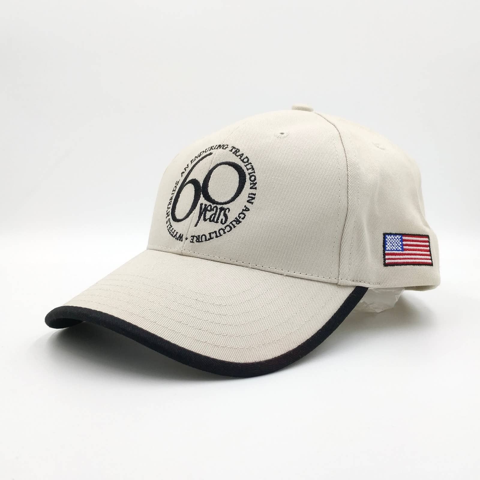 Vintage 60 Years Wyffels Hybrids Trucker Hat Agriculture Farm Seed Size ONE SIZE - 1 Thumbnail