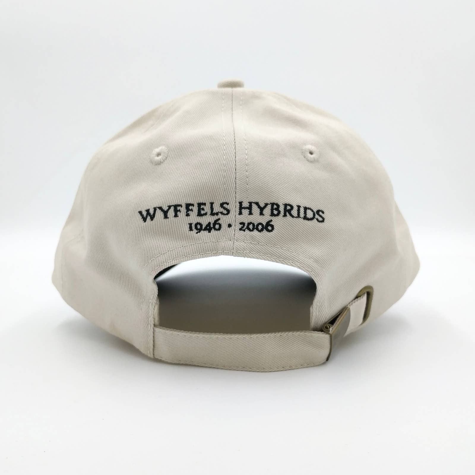 Vintage 60 Years Wyffels Hybrids Trucker Hat Agriculture Farm Seed Size ONE SIZE - 7 Thumbnail