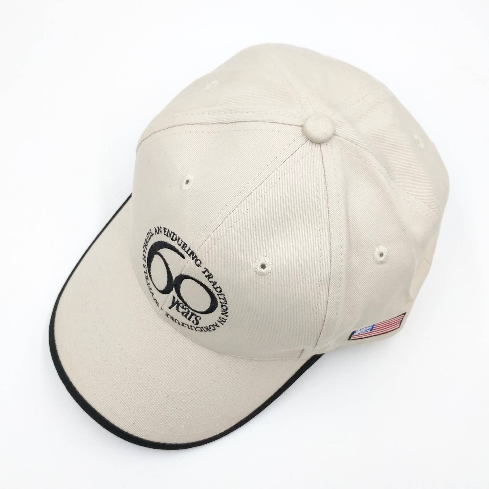 Vintage 60 Years Wyffels Hybrids Trucker Hat Agriculture Farm Seed Size ONE SIZE - 4 Thumbnail