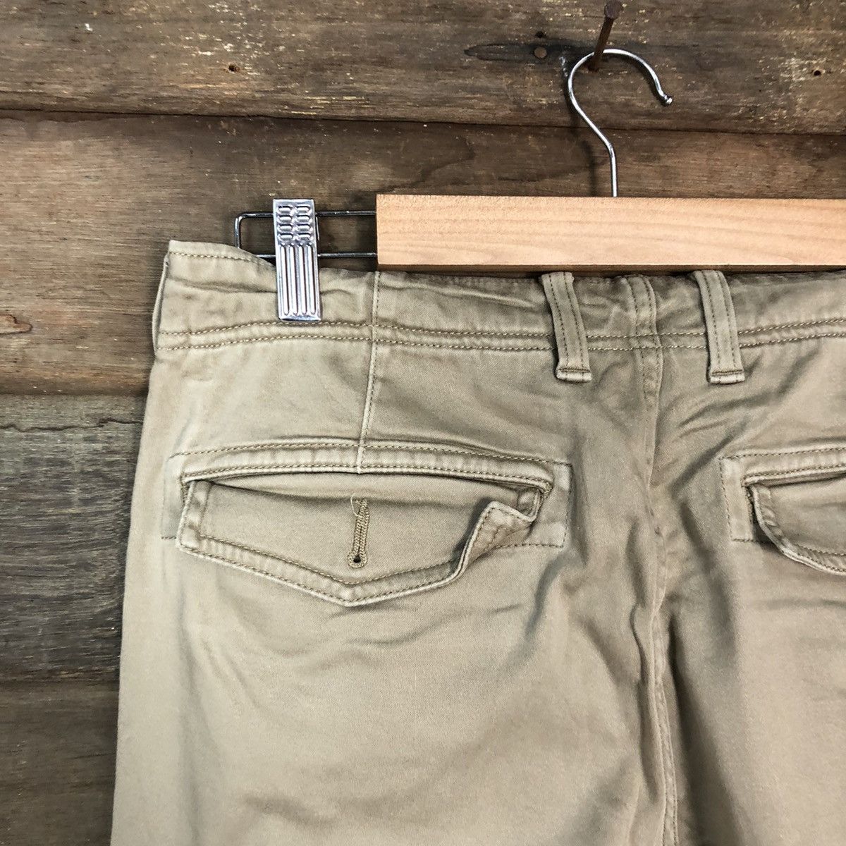 Japanese Brand DLL Green Label Brown multipocket tactical Cargo Pants #2365 Size US 29 - 14 Thumbnail