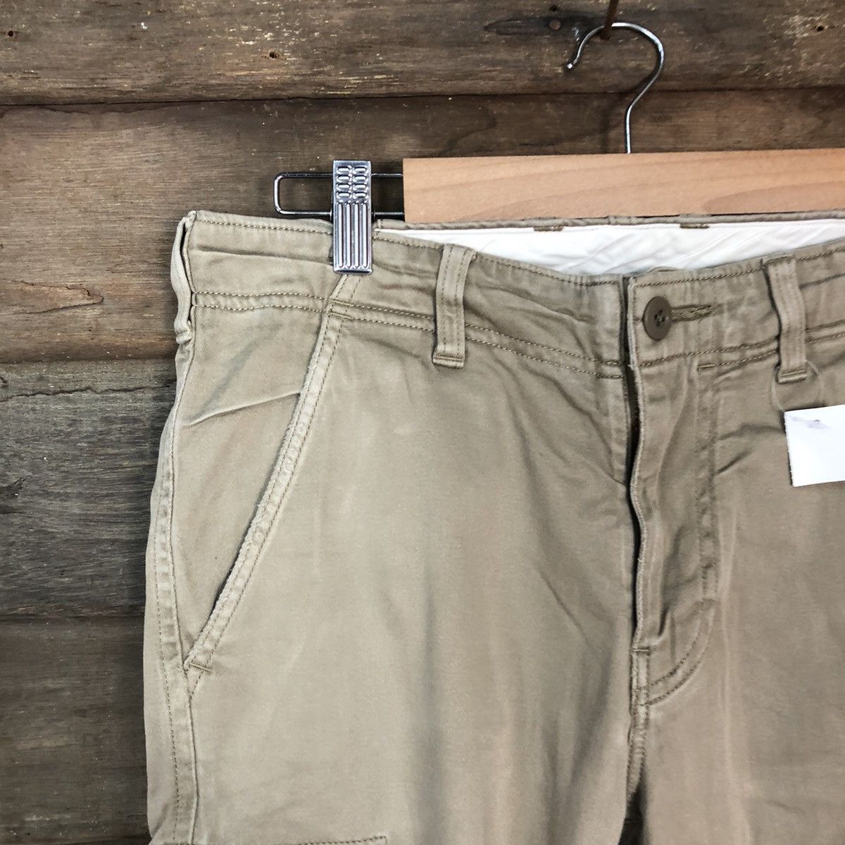 Japanese Brand DLL Green Label Brown multipocket tactical Cargo Pants #2365 Size US 29 - 4 Thumbnail