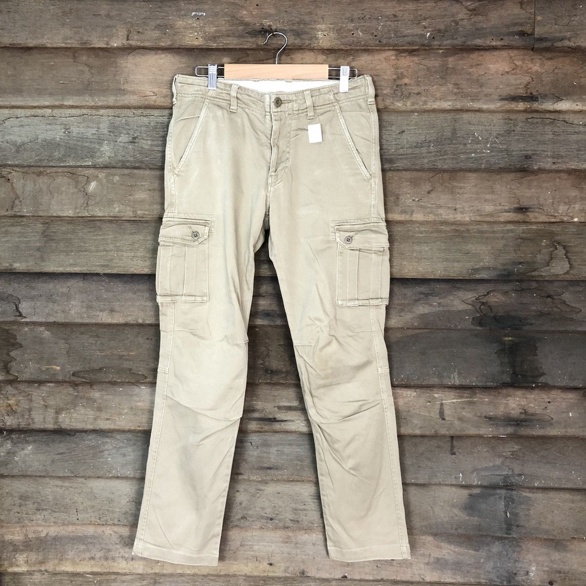 Japanese Brand DLL Green Label Brown multipocket tactical Cargo Pants #2365 Size US 29 - 1 Thumbnail