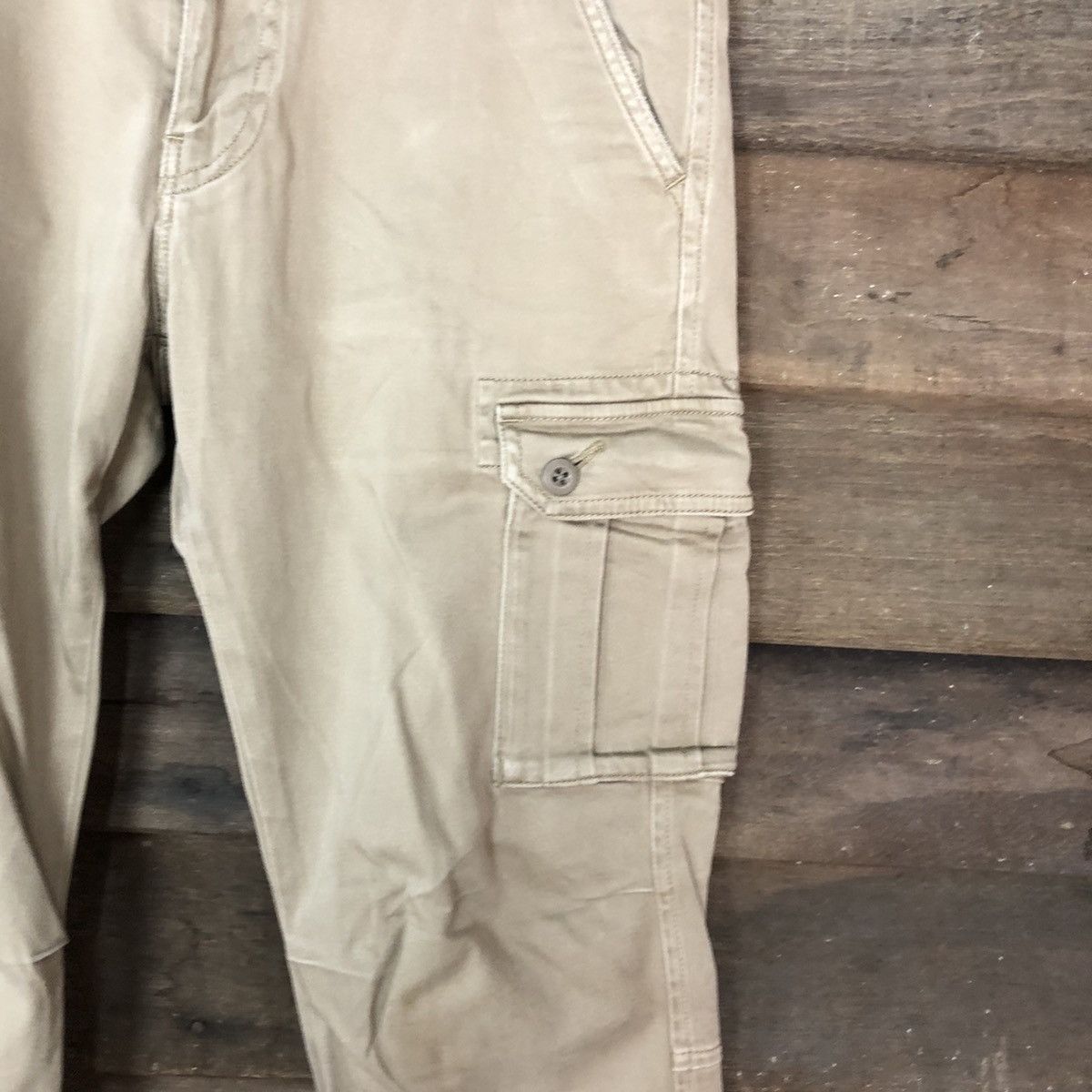 Japanese Brand DLL Green Label Brown multipocket tactical Cargo Pants #2365 Size US 29 - 7 Thumbnail