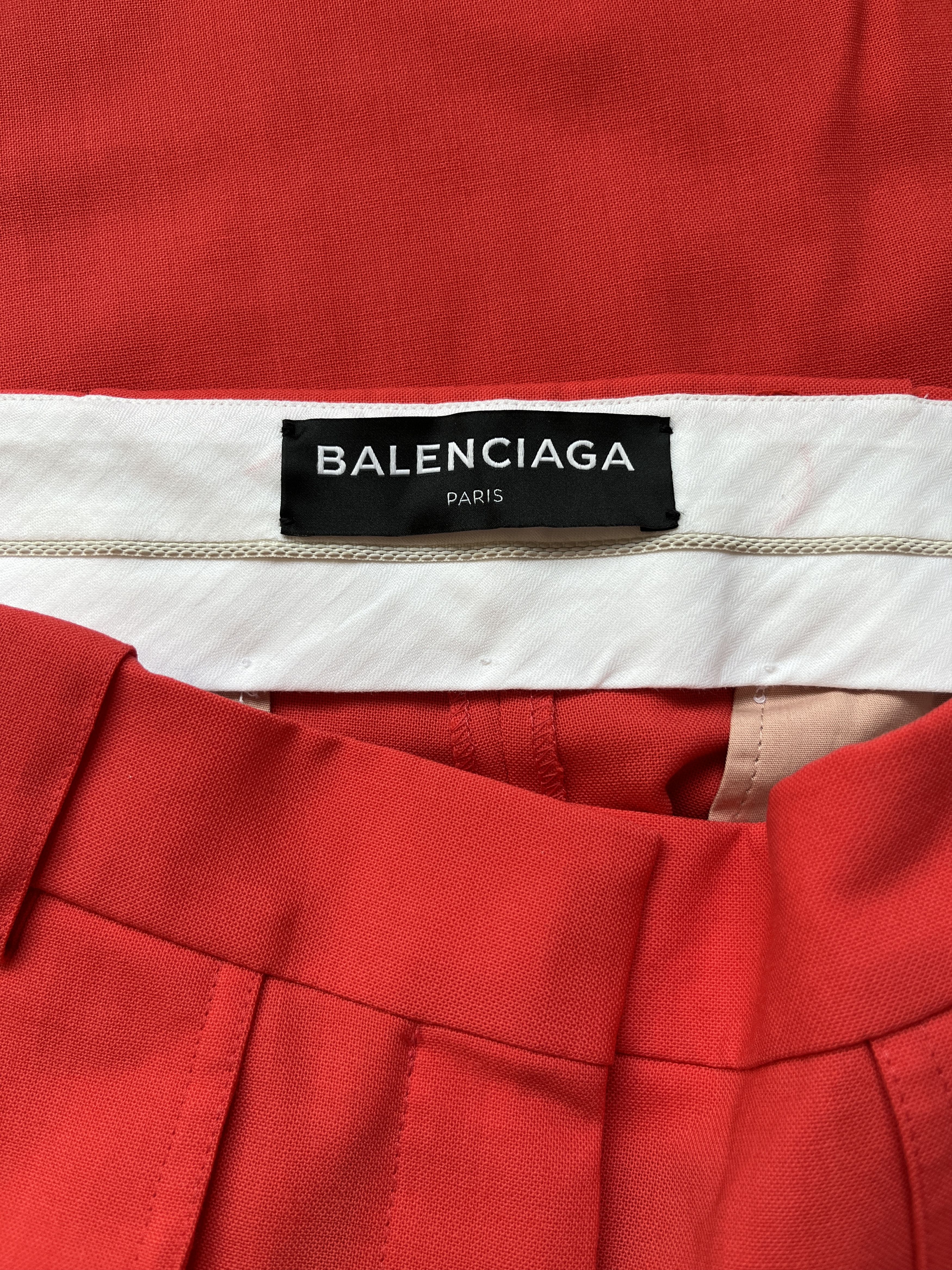 Balenciaga ⚡️QUICK SALE⚡️2017 Balenciaga Demna Orange/Red Trousers Size US 30 / EU 46 - 3 Thumbnail