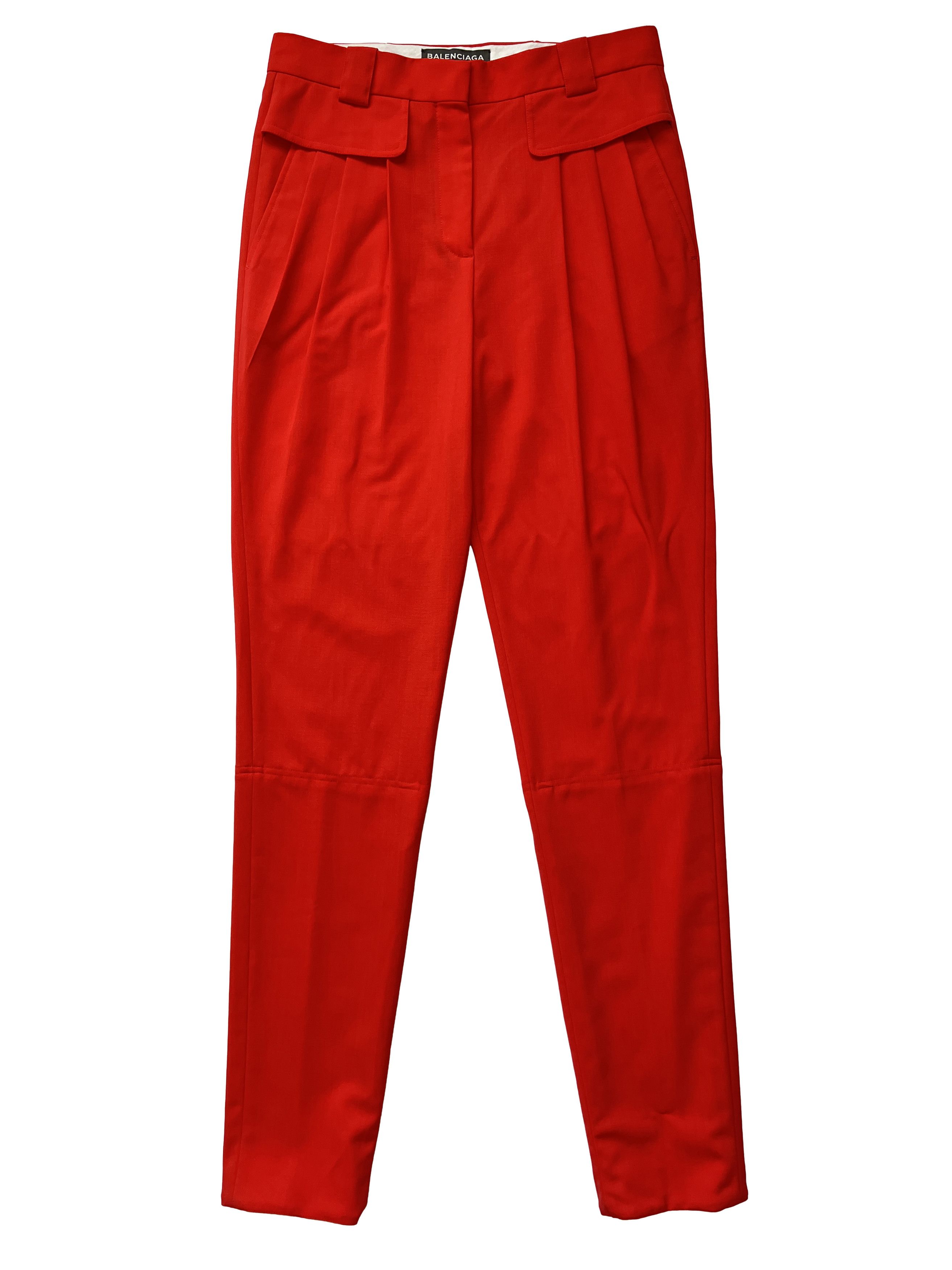 Balenciaga ⚡️QUICK SALE⚡️2017 Balenciaga Demna Orange/Red Trousers Size US 30 / EU 46 - 1 Thumbnail