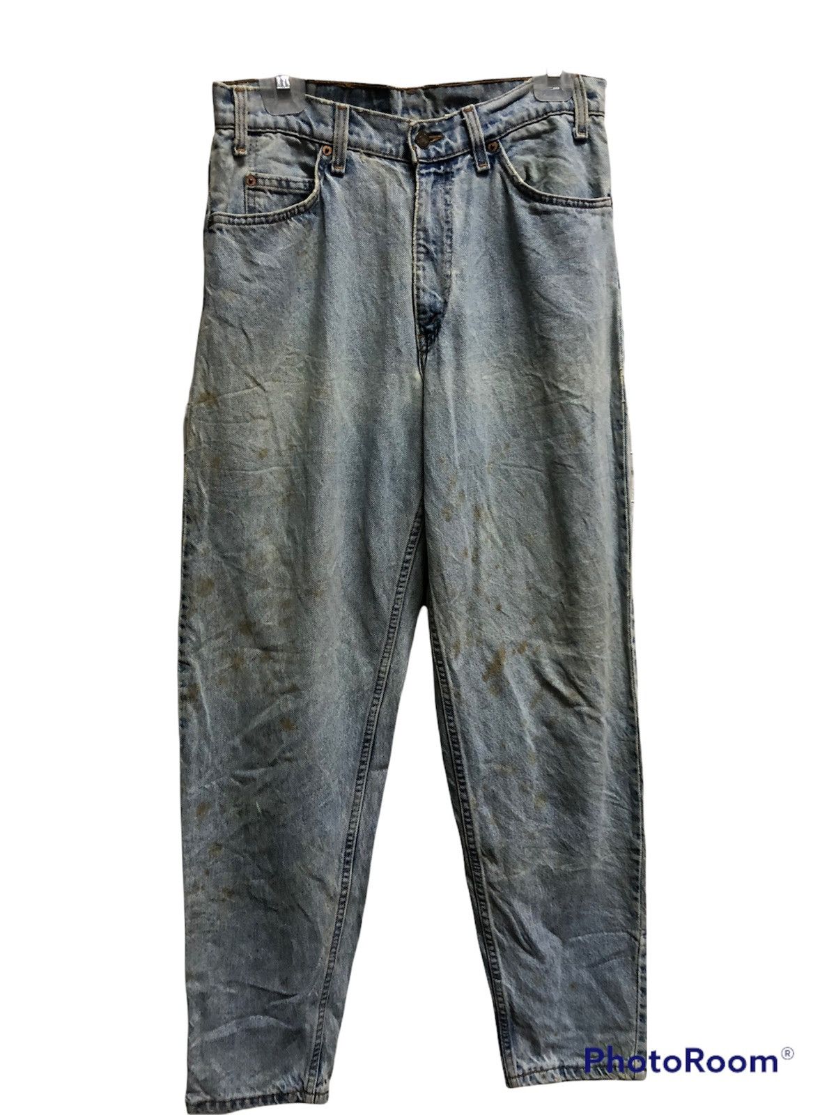 Vintage levis 560 loose fit denim distressed