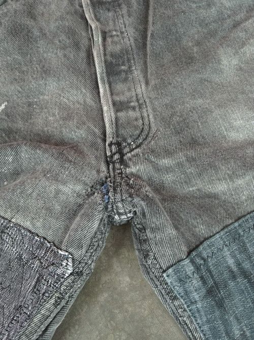 Levi's 90s Vintage Levi's 501 Made In USA Distressed Jeans 33x30 Size US 31 - 7 Thumbnail