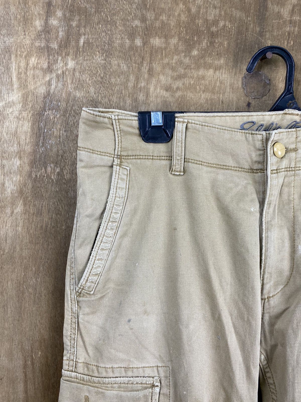 Eddie Bauer × Japanese Brand DL Eddie Bauer thrashed utility Cargo Pants #2414 Size US 33 - 3 Thumbnail