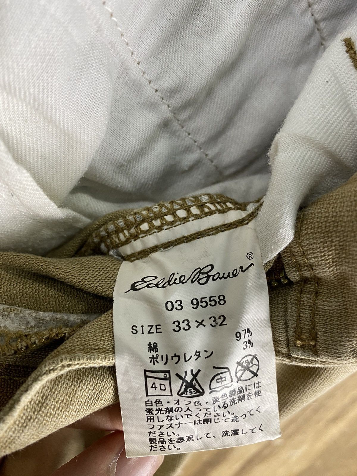 Eddie Bauer × Japanese Brand DL Eddie Bauer thrashed utility Cargo Pants #2414 Size US 33 - 12 Thumbnail