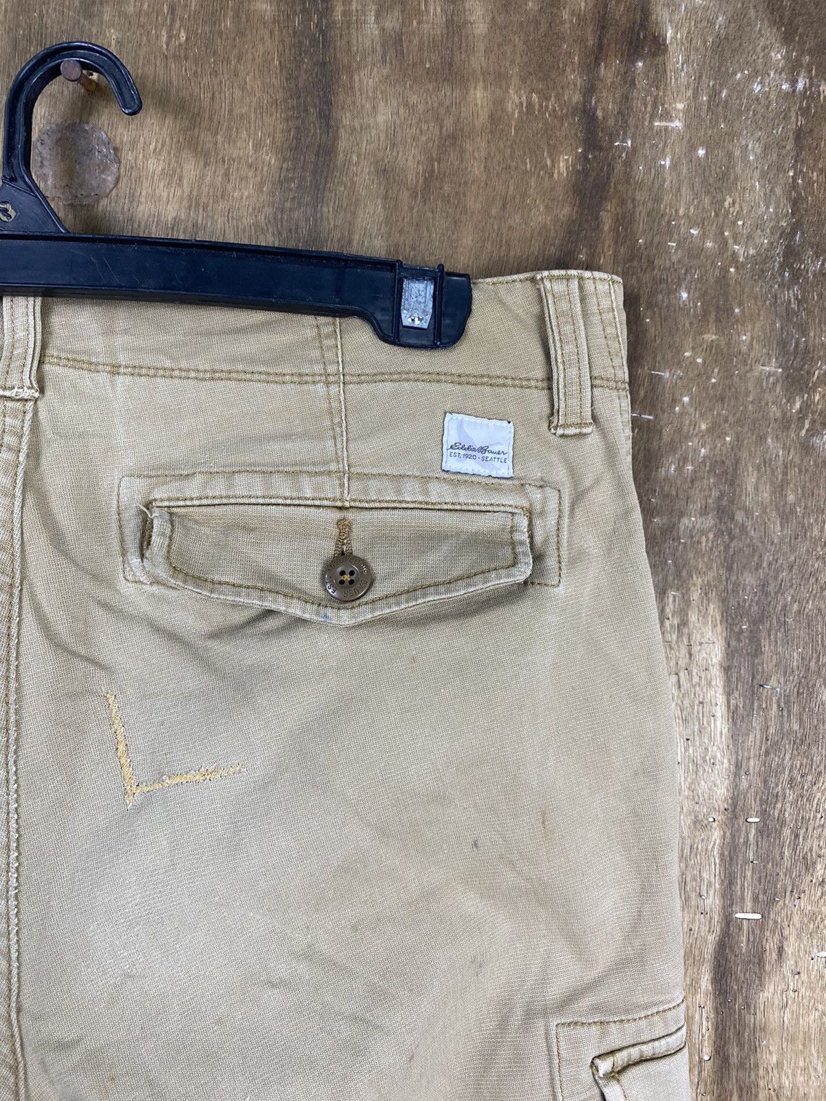 Eddie Bauer × Japanese Brand DL Eddie Bauer thrashed utility Cargo Pants #2414 Size US 33 - 16 Thumbnail