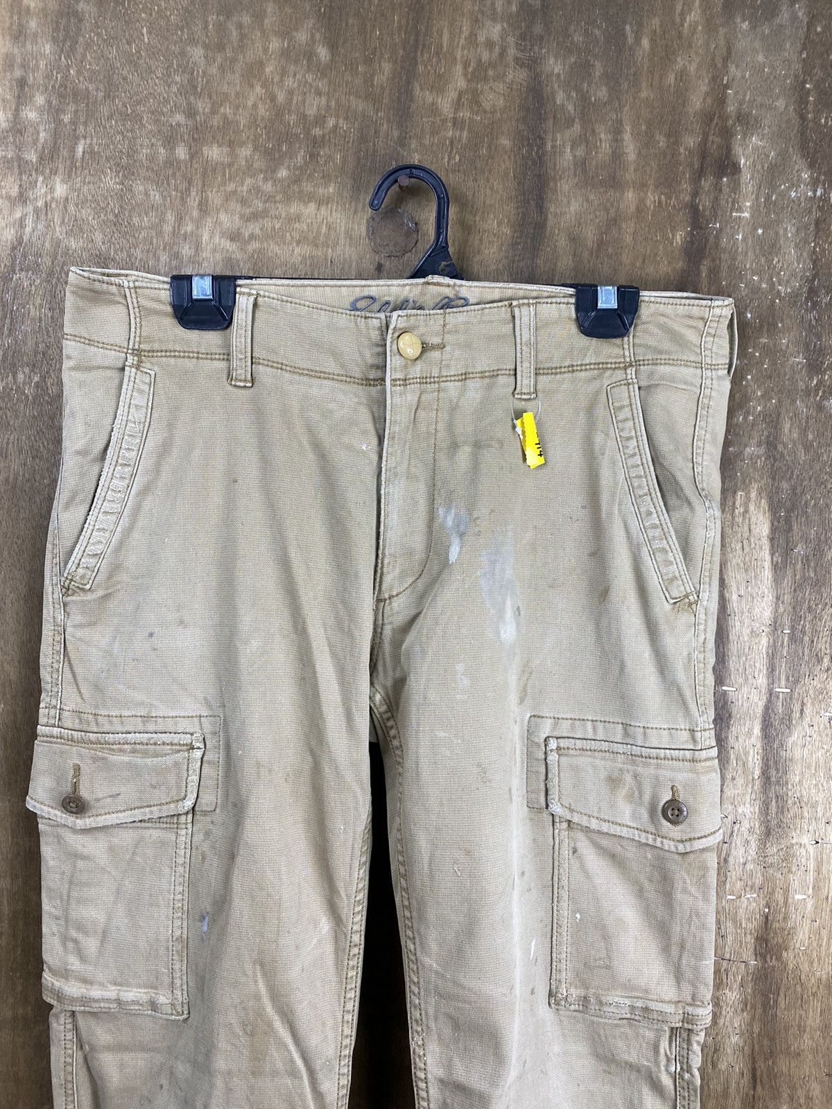 Eddie Bauer × Japanese Brand DL Eddie Bauer thrashed utility Cargo Pants #2414 Size US 33 - 2 Thumbnail