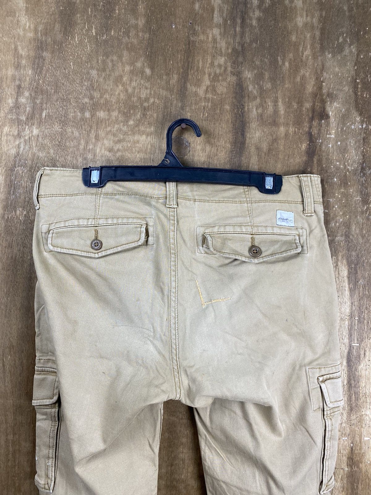 Eddie Bauer × Japanese Brand DL Eddie Bauer thrashed utility Cargo Pants #2414 Size US 33 - 14 Thumbnail