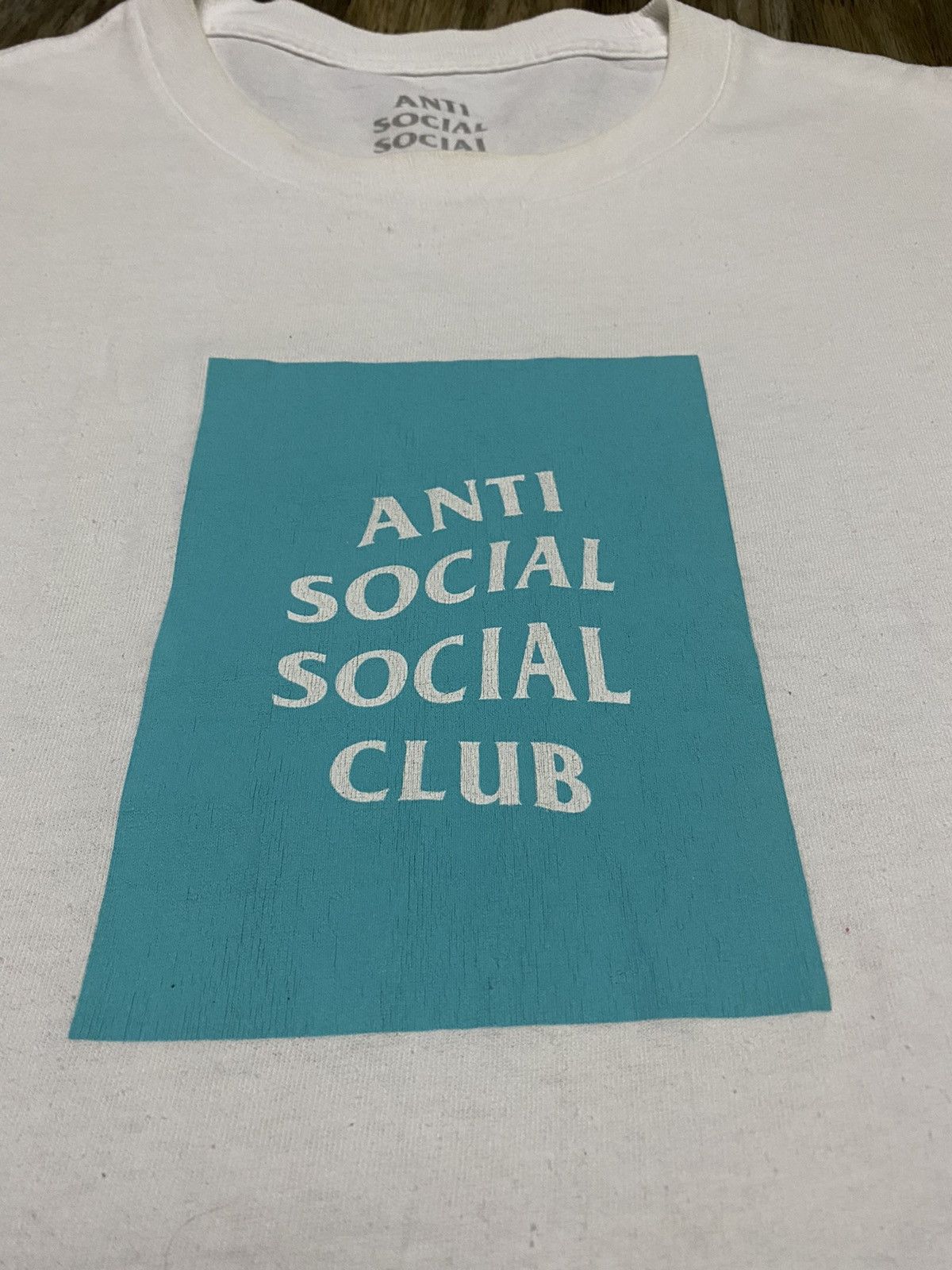 Anti Social Social Club × Japanese Brand Vintage ASSC box logo White Tee Size US XL / EU 56 / 4 - 4 Thumbnail