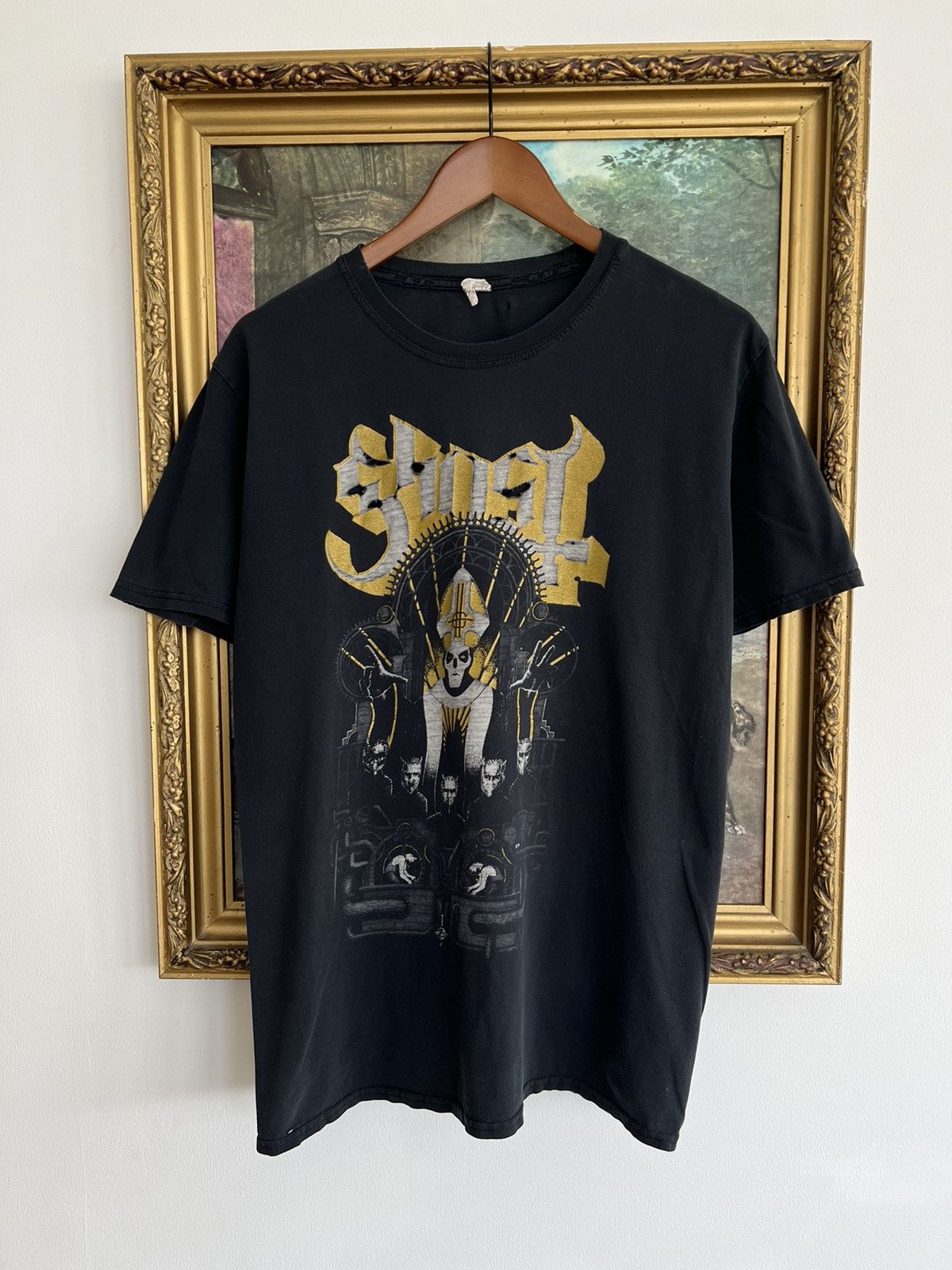 Band Tees Vintage Vintage 2000s Ghost Rock Band Black Tee Grailed
