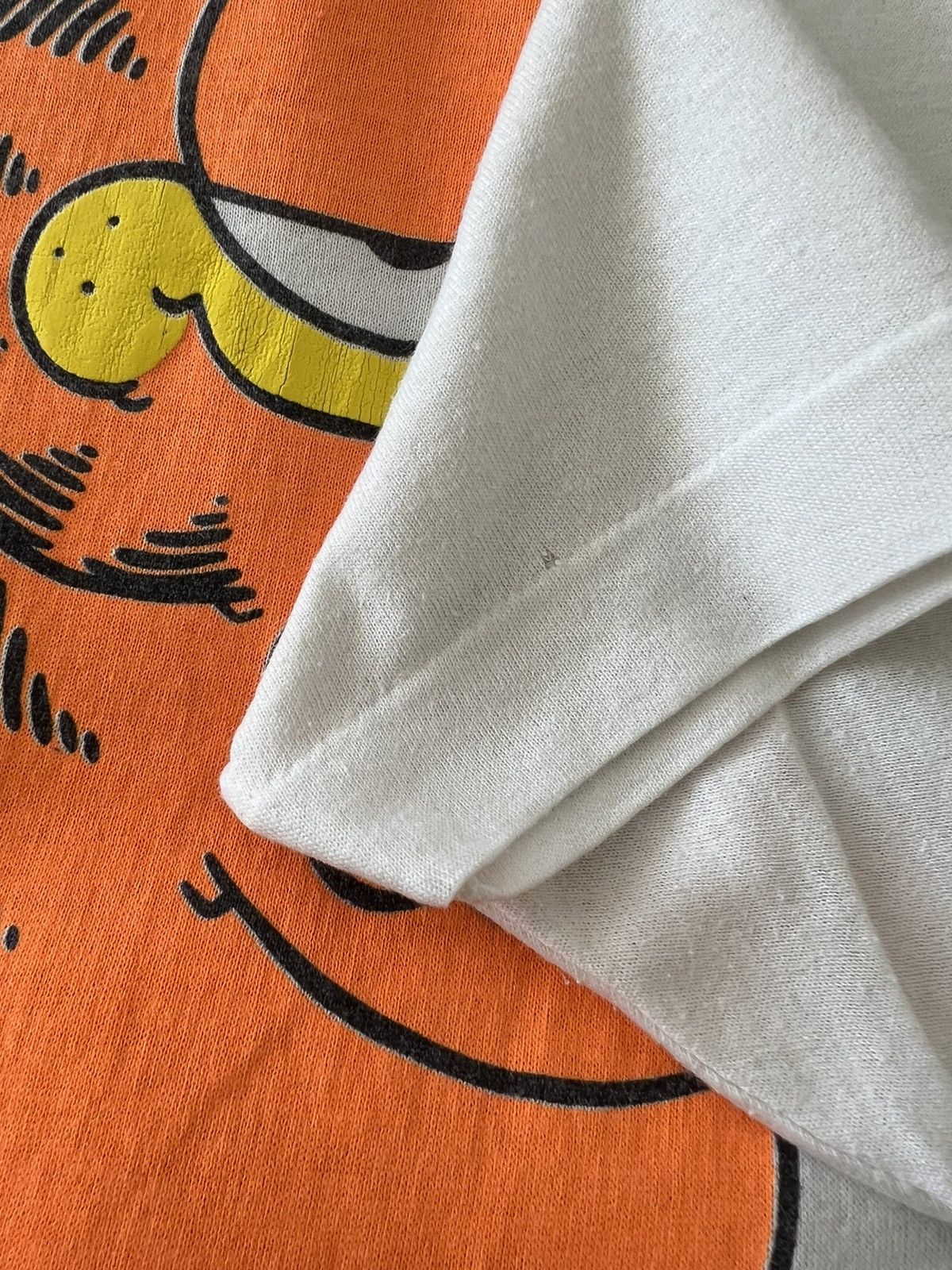 Cartoon Network Vintage 80s Garfield New York White Tee (Calvin and Hobbes) Size US L / EU 52-54 / 3 - 10 Thumbnail