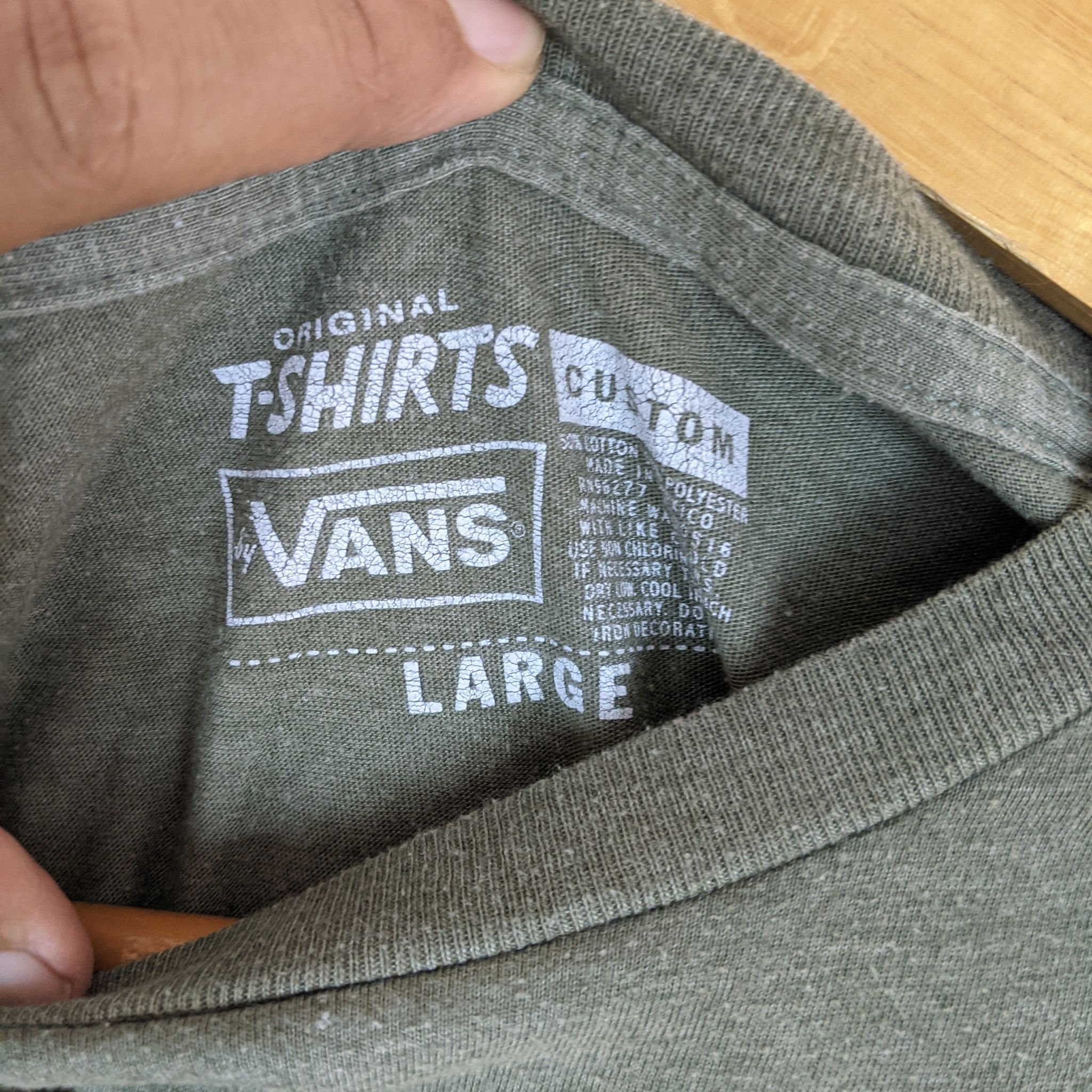 Vans VANS Big Spell Out logo T-Shirt Size US L / EU 52-54 / 3 - 8 Thumbnail