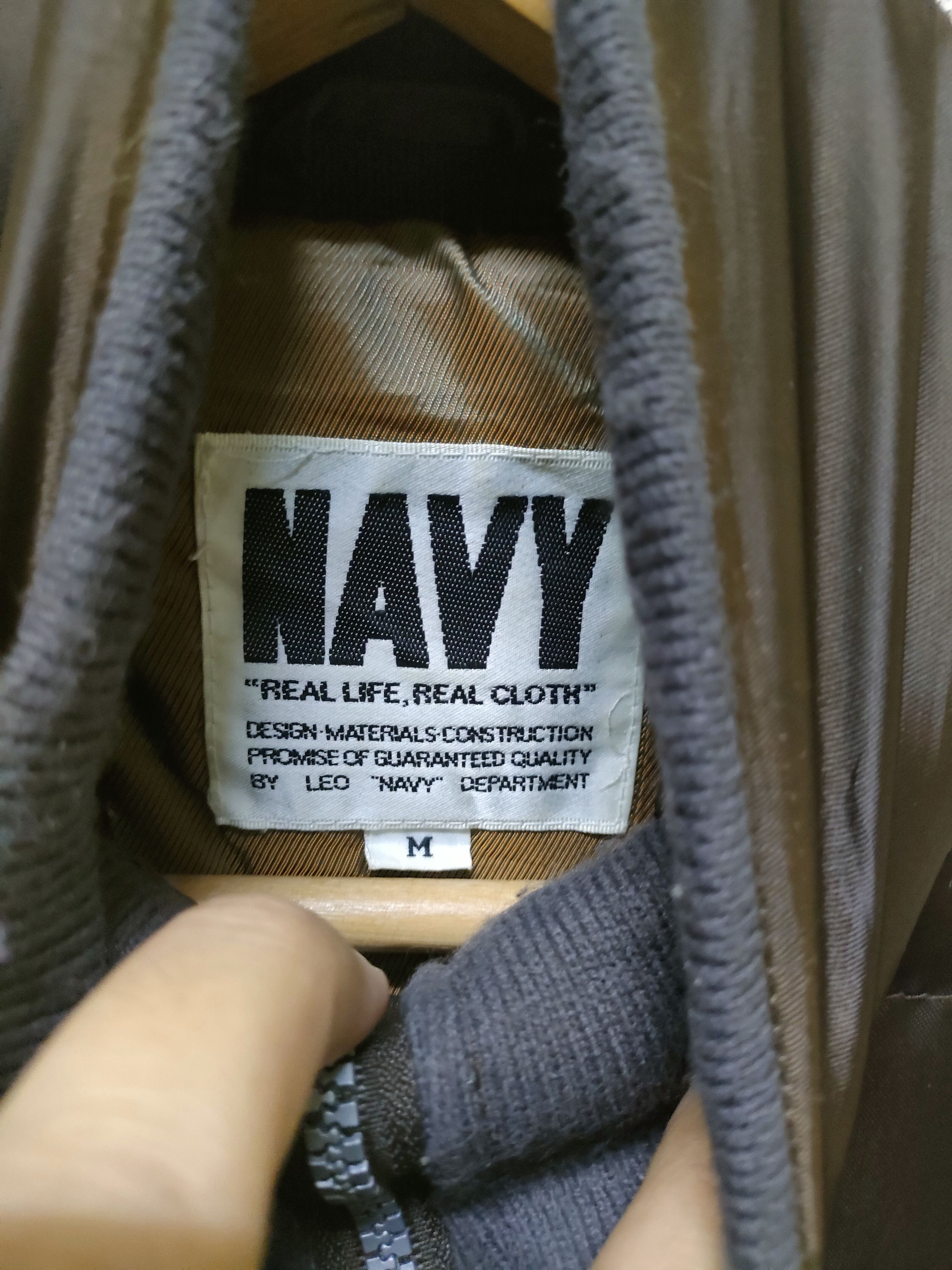 Japanese Brand 💥 Best Offer 💥 Navy Quilted Jacket Size US M / EU 48-50 / 2 - 9 Thumbnail