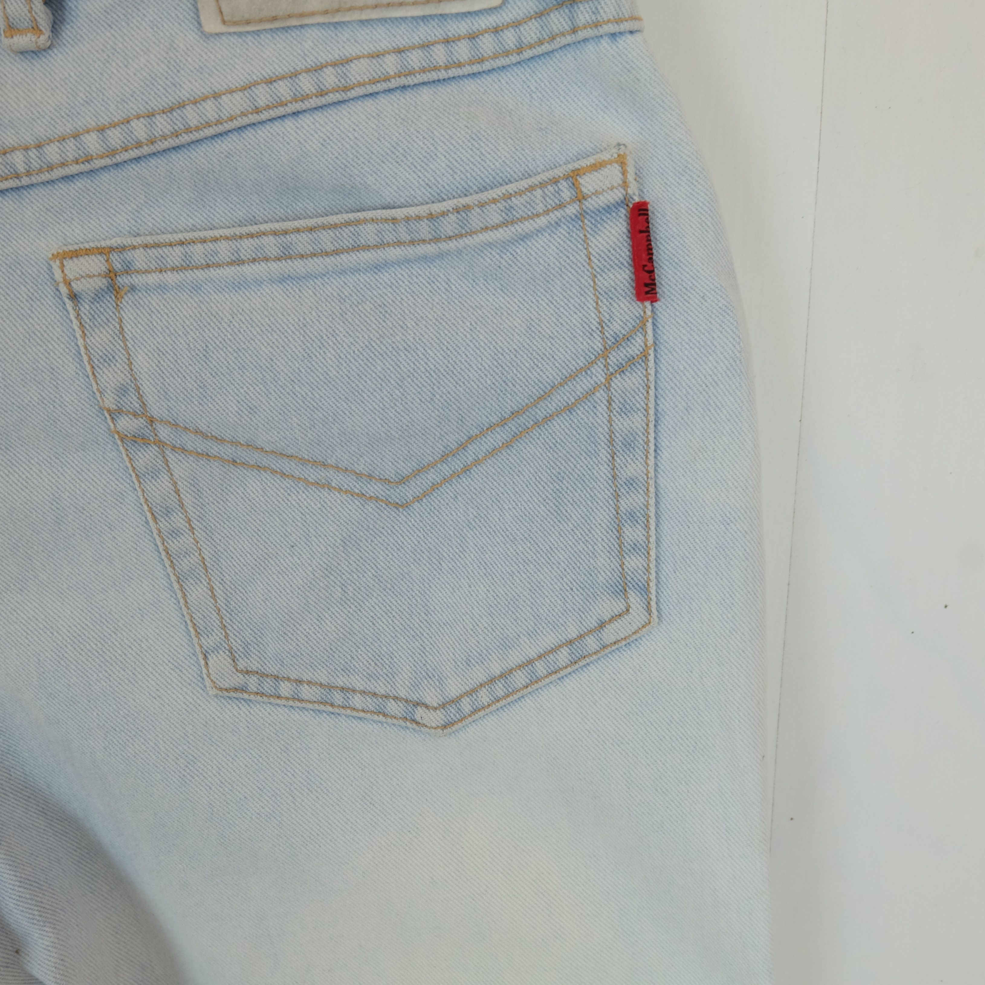 Japanese Brand MCCAMPBELL Japan Denim Jeans Pant Size US 30 / EU 46 - 9 Thumbnail