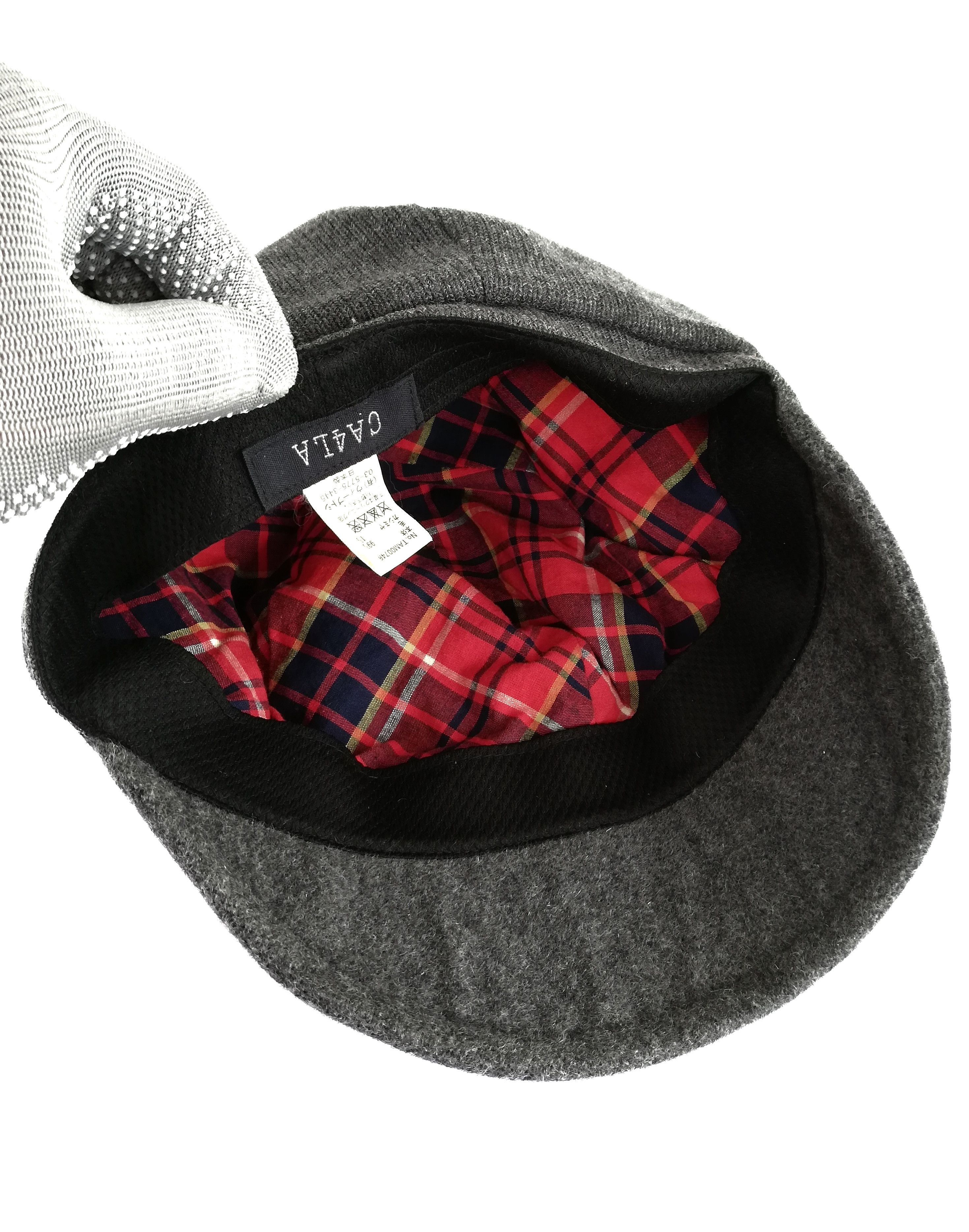 CA4LA 🔥Ca4la Oversized Wool / Cashmere Newsboy Cap / Hat Cap🔥 Size ONE SIZE - 12 Thumbnail