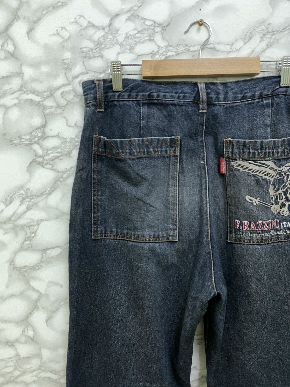 Vintage VINTAGE FERNAND RAZZINI BAGGY DENIM Size US 31 - 9 Thumbnail