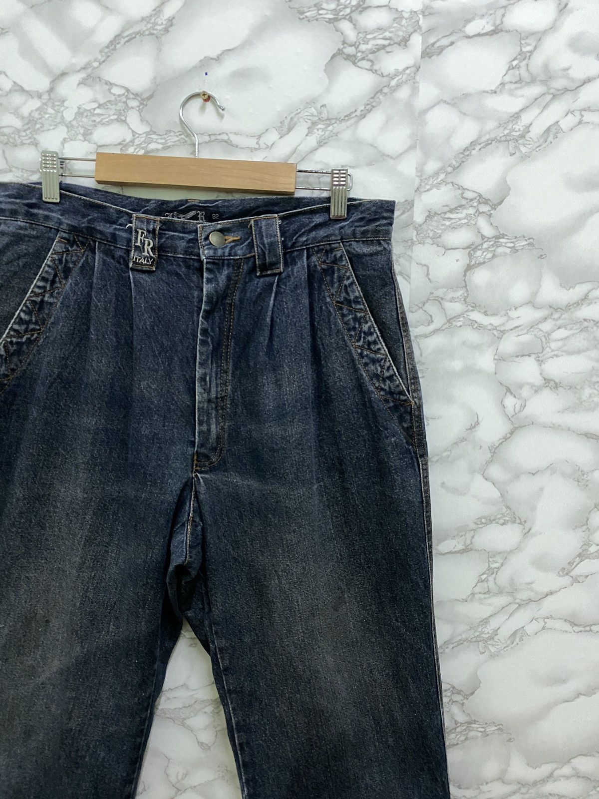 Vintage VINTAGE FERNAND RAZZINI BAGGY DENIM Size US 31 - 5 Thumbnail