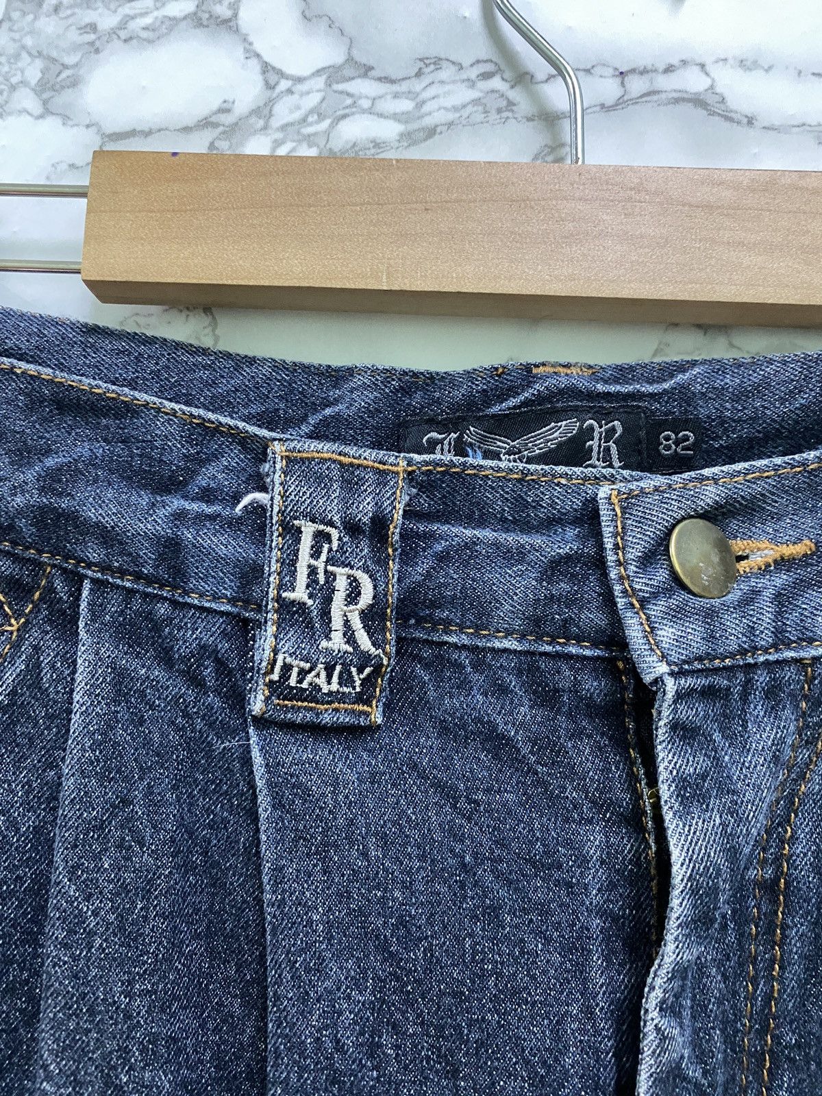 Vintage VINTAGE FERNAND RAZZINI BAGGY DENIM Size US 31 - 7 Thumbnail