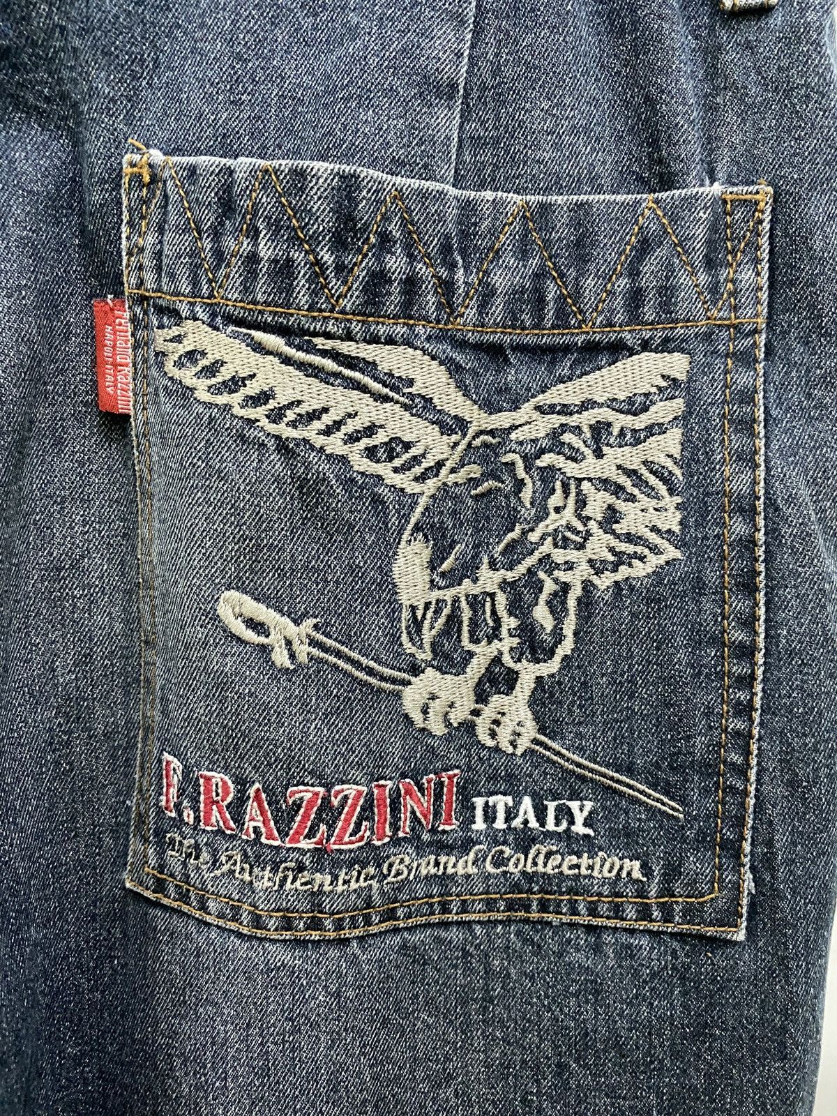 Vintage VINTAGE FERNAND RAZZINI BAGGY DENIM Size US 31 - 12 Thumbnail