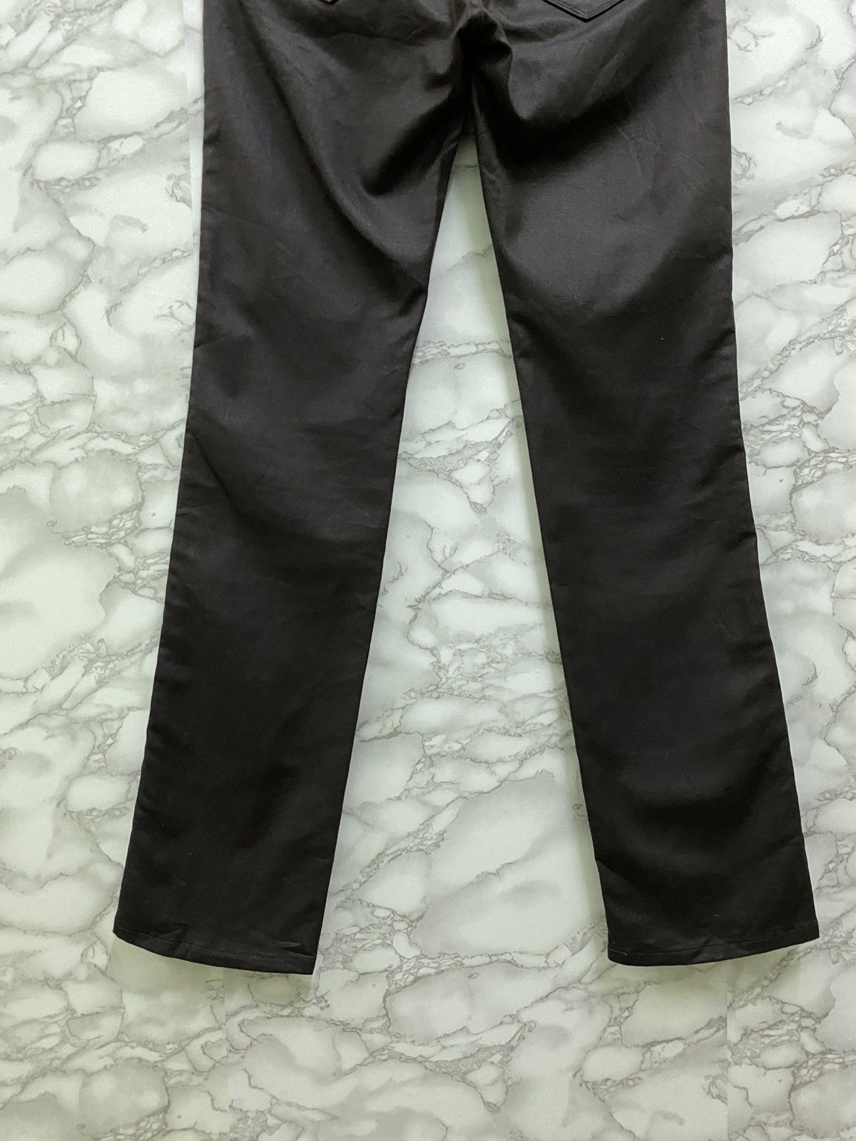 Japanese Brand × Other Famous BACK NUMBER Japan Waxed Low Rise Denim Pant Size US 30 / EU 46 - 12 Thumbnail
