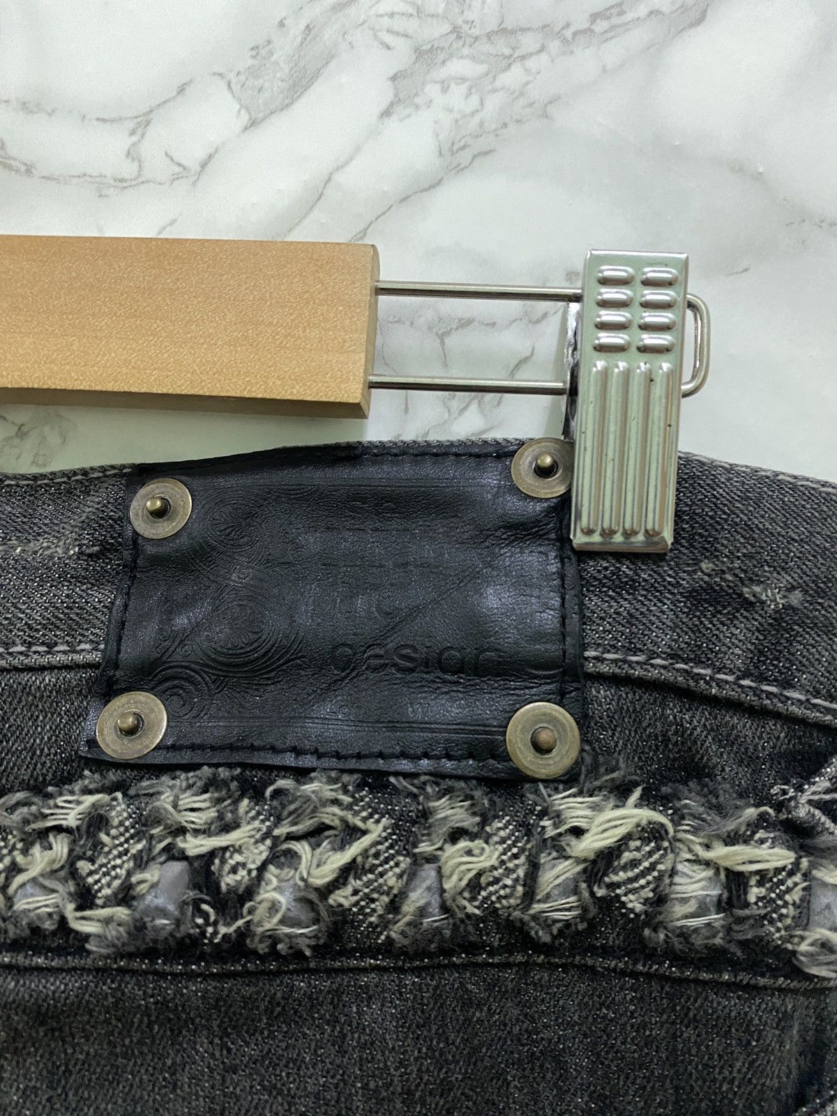 If Six Was Nine × Japanese Brand × Le Grande Bleu (L.G.B.) Vintage SEMANTIC DESIGN Seditionaries Studed Anarchism Denim Size US 28 / EU 44 - 13 Thumbnail