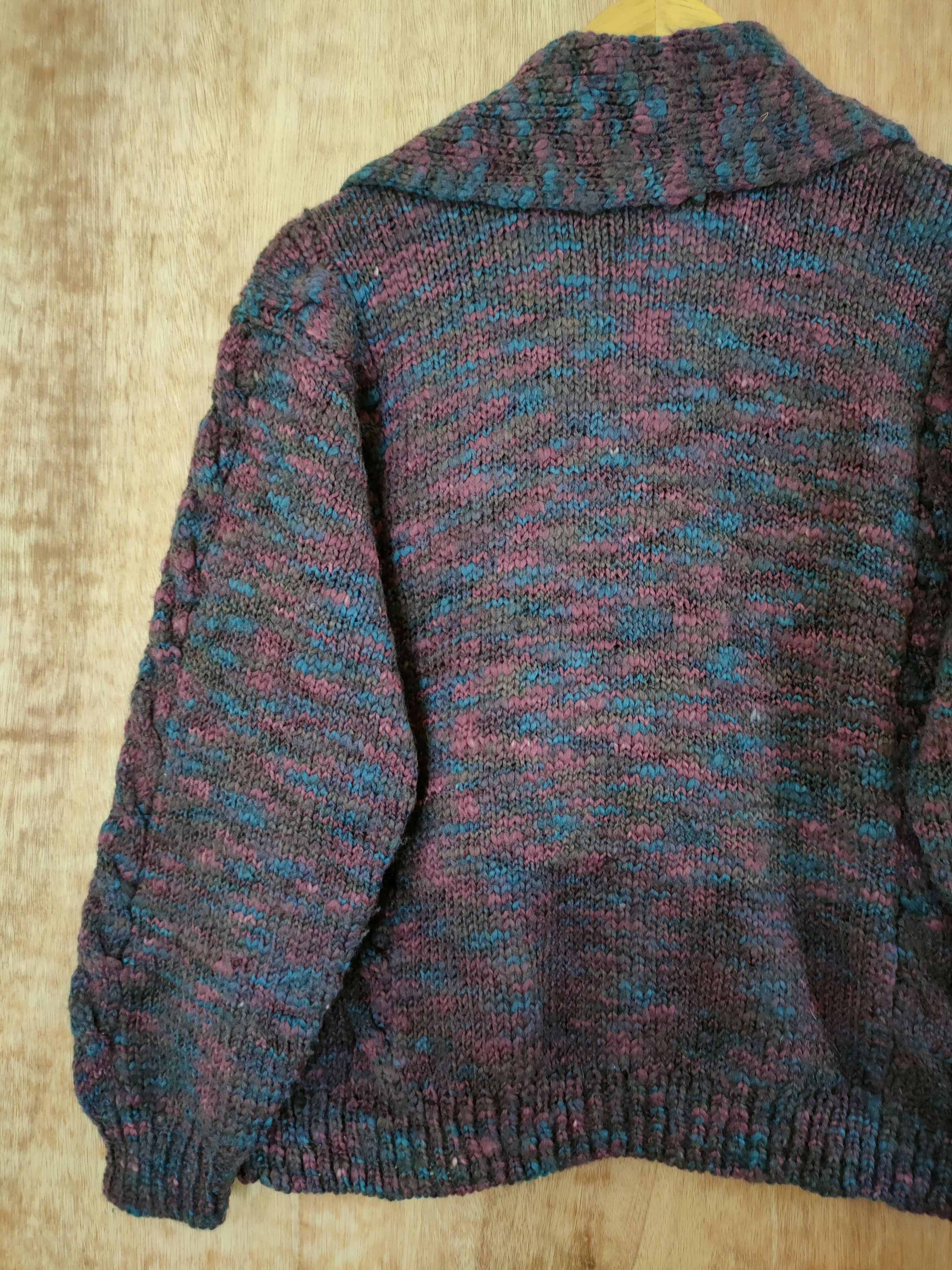 Aran Isles Knitwear × Handmade Japan Handmade cardigan aran isle knitwear #46-590 Size US S / EU 44-46 / 1 - 8 Thumbnail