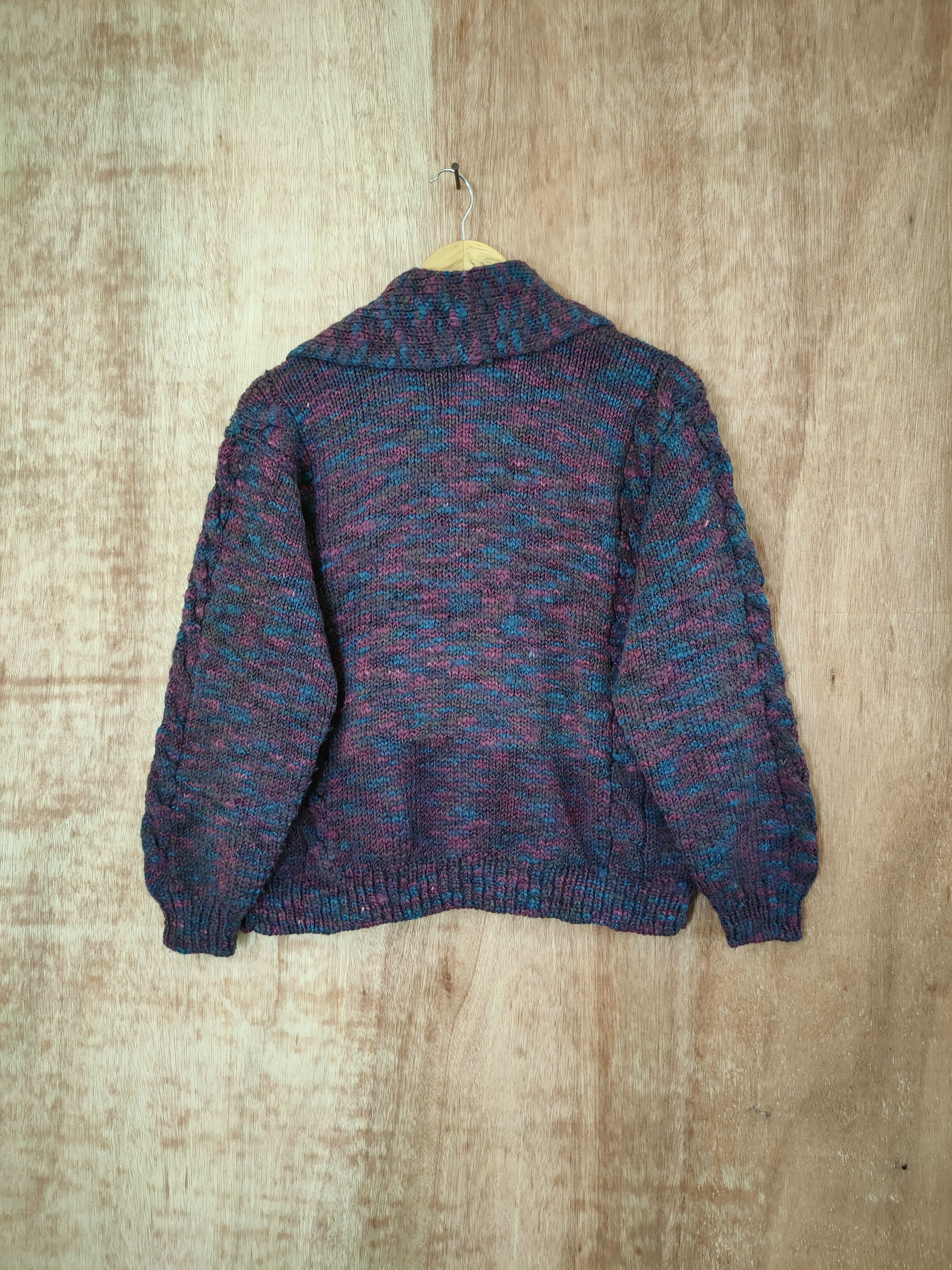Aran Isles Knitwear × Handmade Japan Handmade cardigan aran isle knitwear #46-590 Size US S / EU 44-46 / 1 - 7 Thumbnail