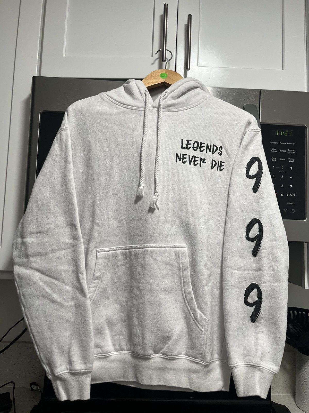 999 Club 999 Juice Wrld Legends Never Die White Hoodie Size Small Size US S / EU 44-46 / 1 - 3 Thumbnail