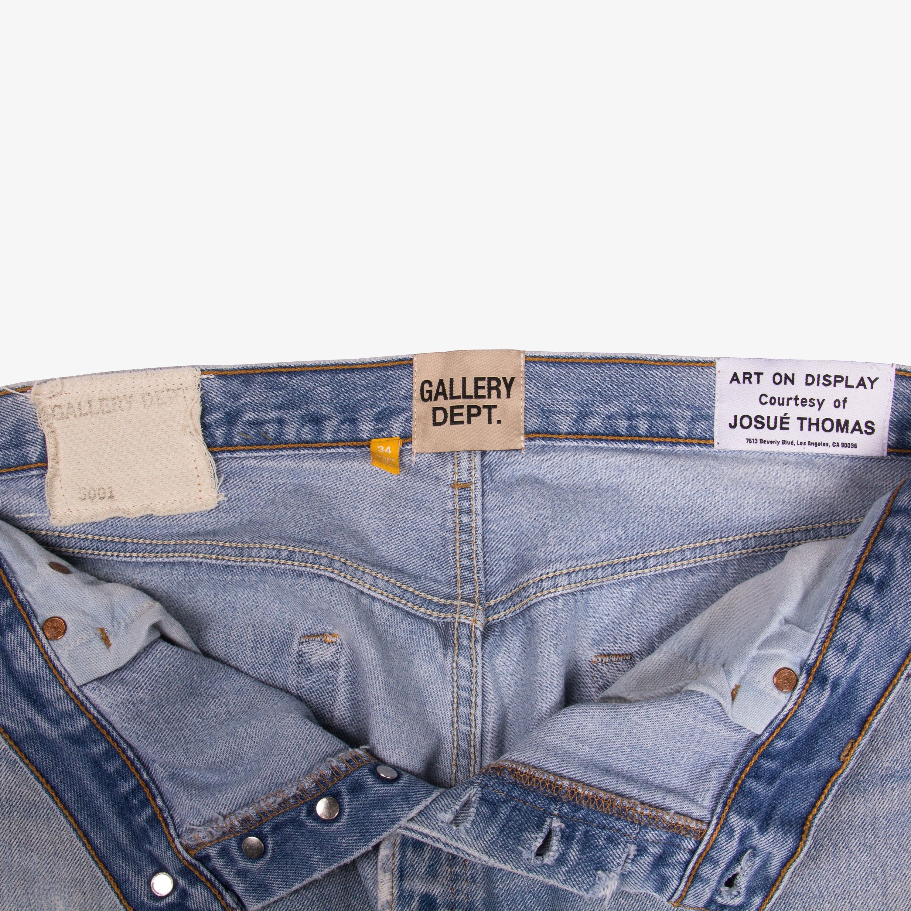 Gallery Dept. GALLERY DEPT 5001 DENIM Size US 34 / EU 50 - 4 Thumbnail