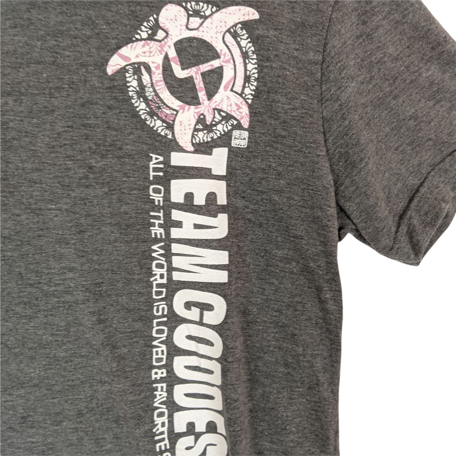Japanese Brand TEAM GODDESS Hawaii Turtle Surf World Big Logo T-Shirt Size US M / EU 48-50 / 2 - 7 Thumbnail