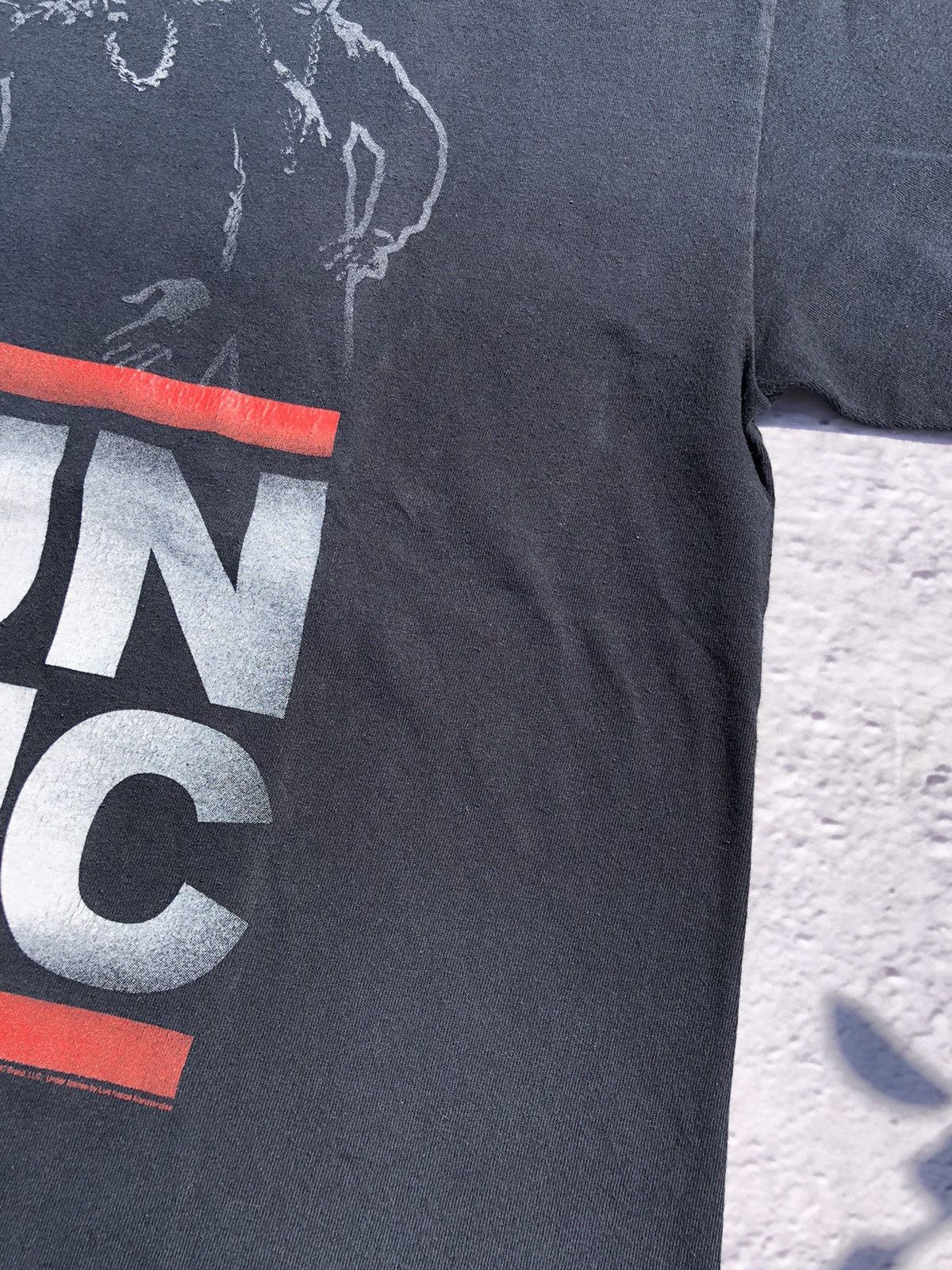 Band Tees Vintage 2010 Run DMC Faded Tee (Public Enemy LL Cool J) Size US L / EU 52-54 / 3 - 7 Thumbnail