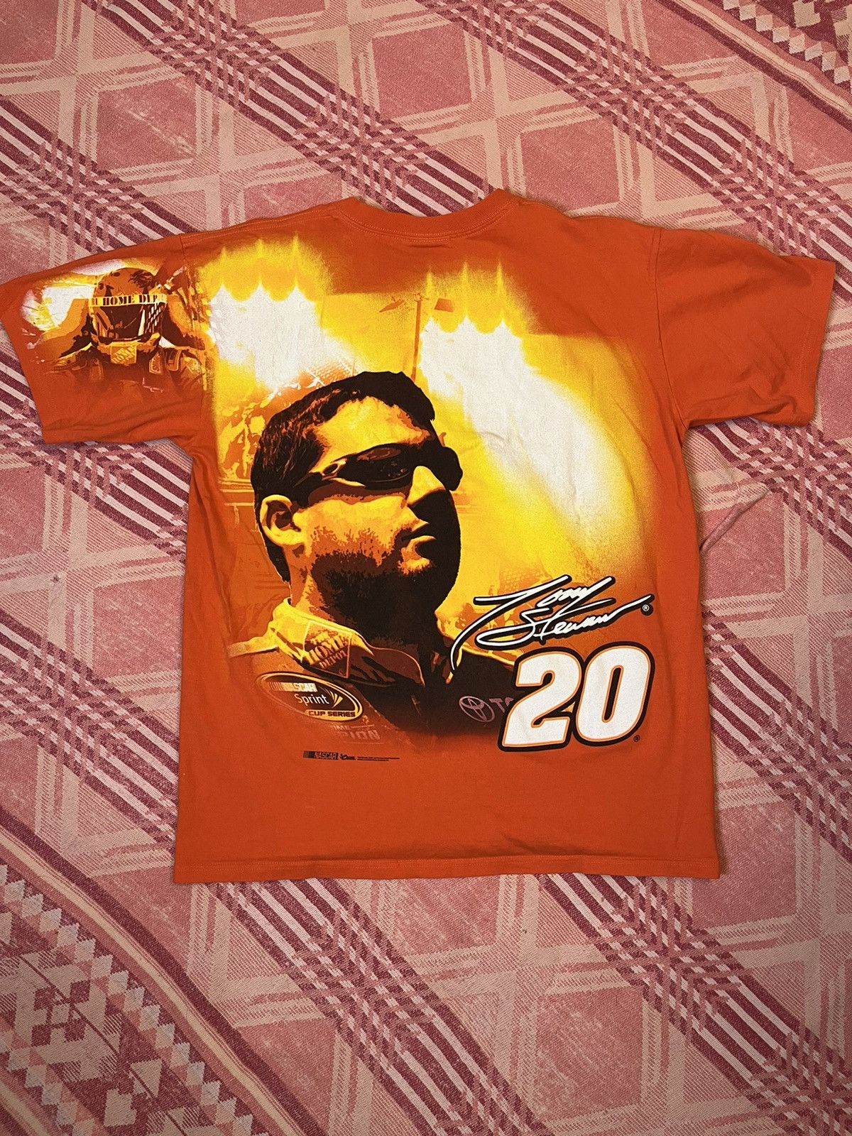 NASCAR × Other × Vintage VINTAGE TONY STEWART AOP RACING GRAPHIC T SHIRT Size US L / EU 52-54 / 3 - 6 Thumbnail