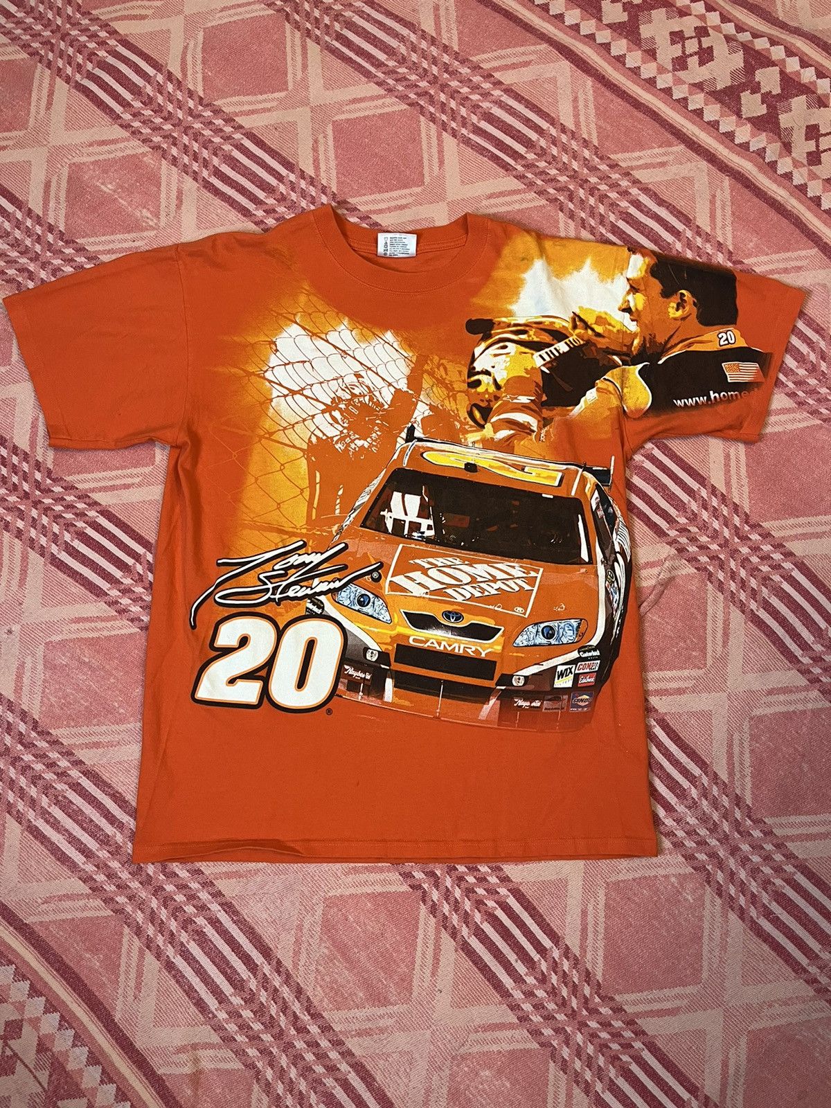 NASCAR × Other × Vintage VINTAGE TONY STEWART AOP RACING GRAPHIC T SHIRT Size US L / EU 52-54 / 3 - 1 Thumbnail
