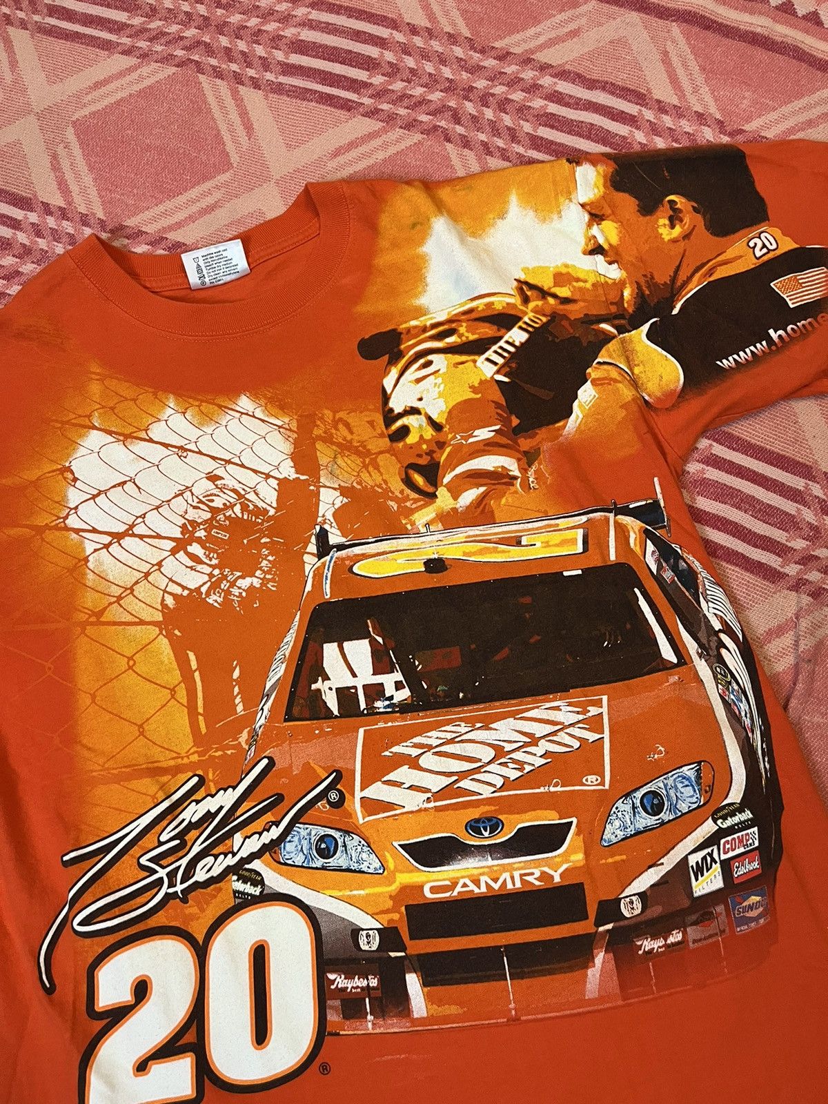 NASCAR × Other × Vintage VINTAGE TONY STEWART AOP RACING GRAPHIC T SHIRT Size US L / EU 52-54 / 3 - 2 Thumbnail