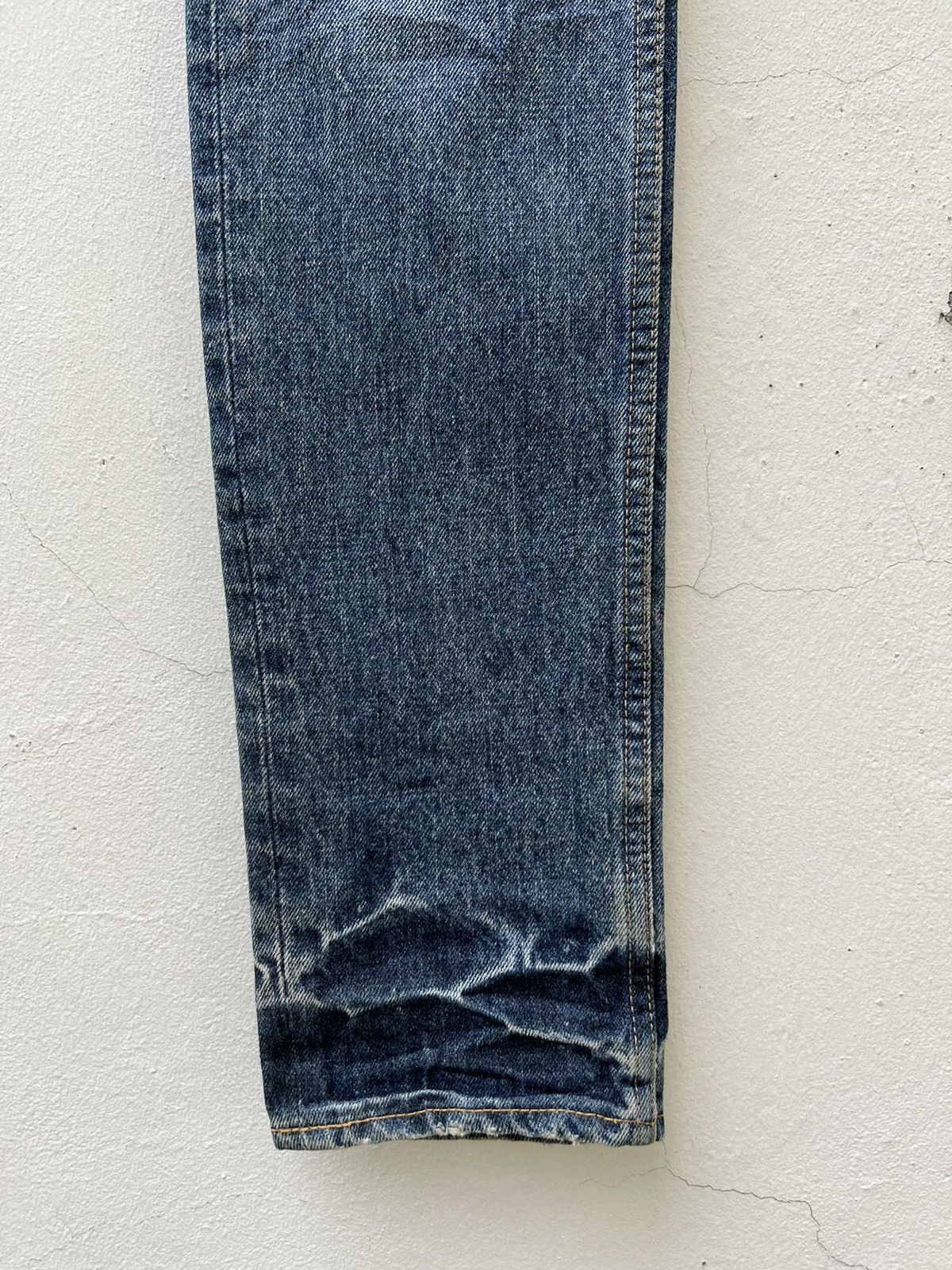Pledge Trashed Vintage Pledge Japan Dirty Mud Denim Ripped Jeans Size US 30 / EU 46 - 6 Thumbnail