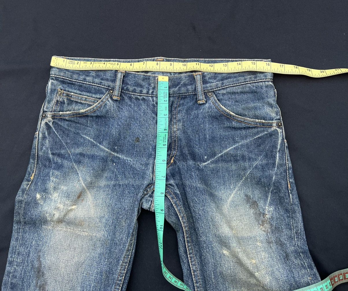 Pledge Trashed Vintage Pledge Japan Dirty Mud Denim Ripped Jeans Size US 30 / EU 46 - 21 Thumbnail