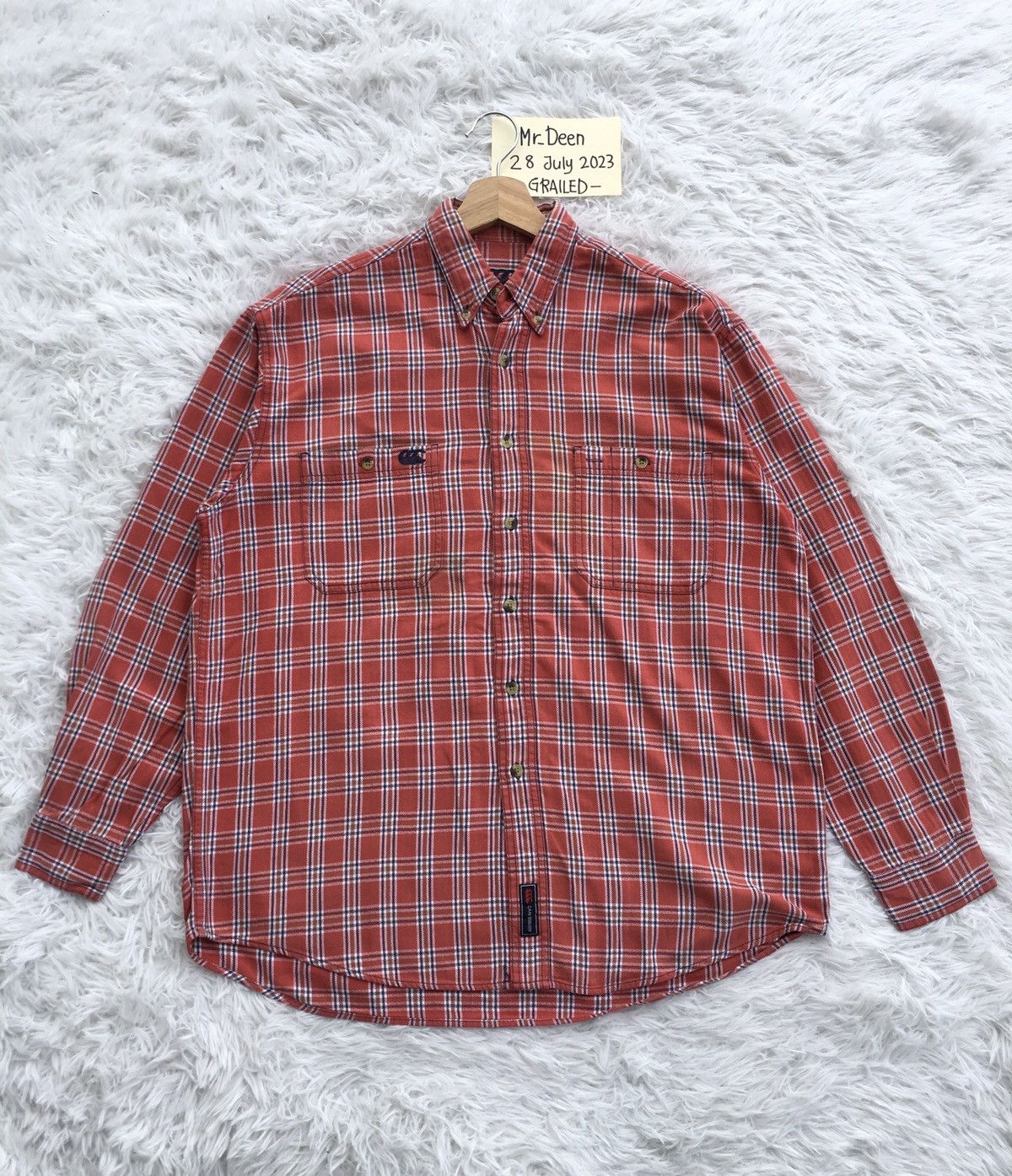 Canterbury of New Zealand Vintage Canterbury of New Zealand Flannel Shirt Size US L / EU 52-54 / 3 - 2 Thumbnail